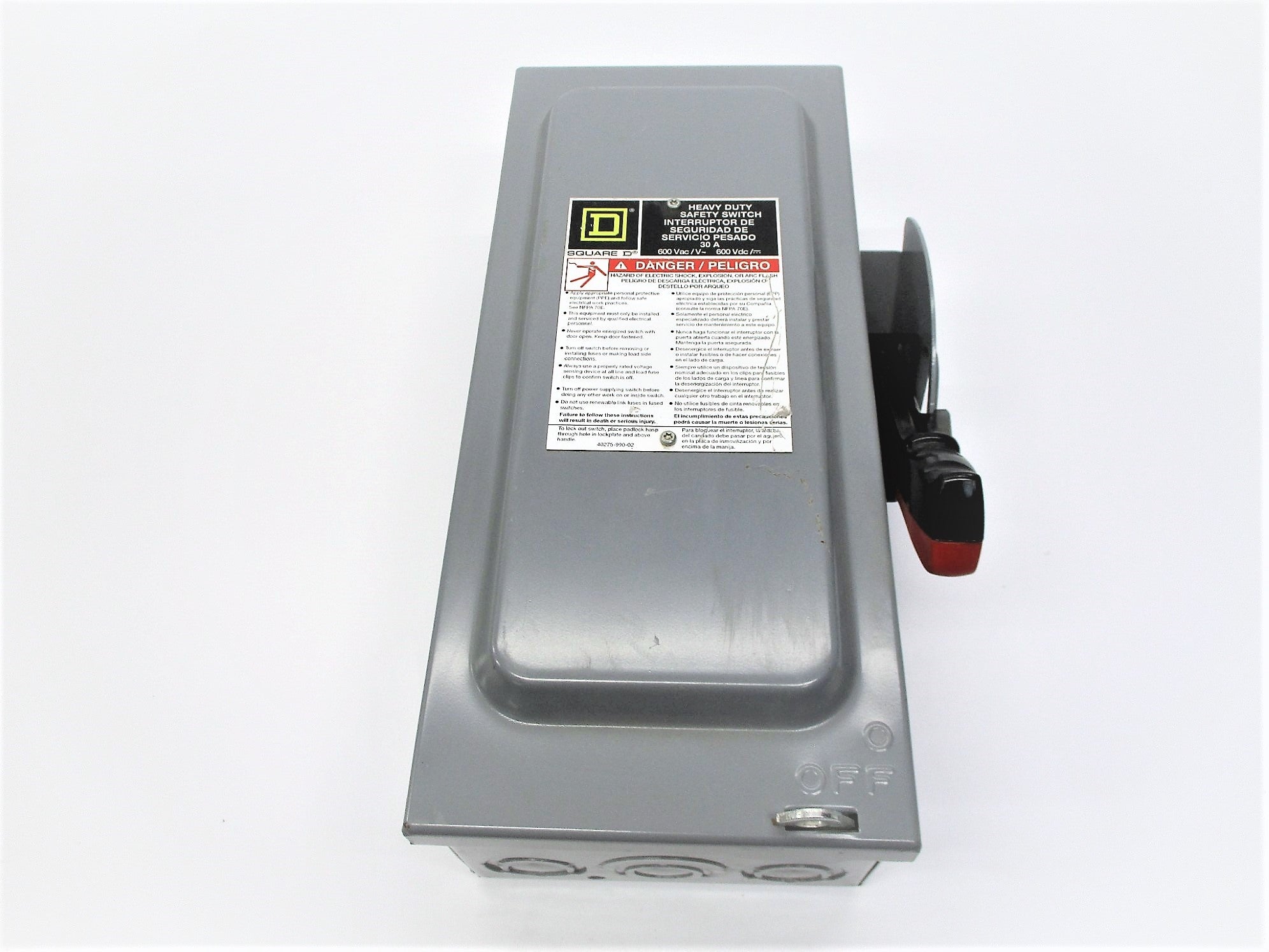 SQUARE D HU361EI SER. F05 UNMP