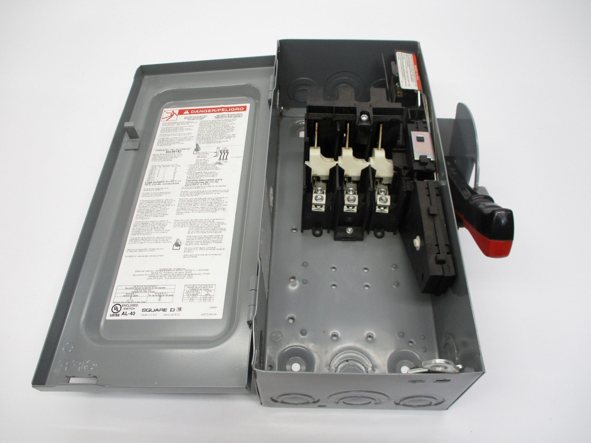 SQUARE D HU361EI SER. F05 UNMP