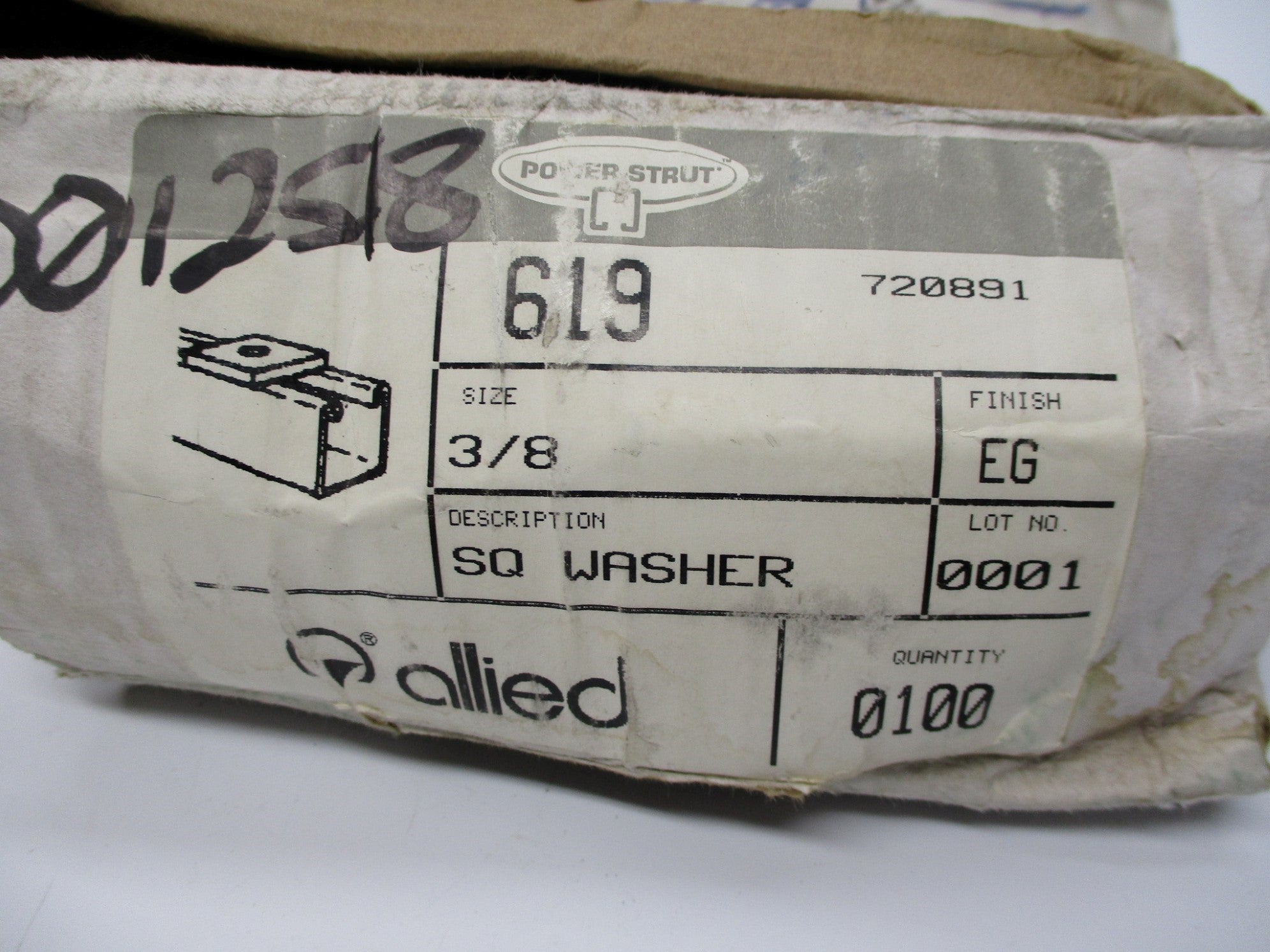 ALLIED POWERSTRUT 619 (PKG OF 100) NSMP