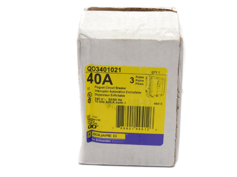SQUARE D QO3401021 240V 40A NSMP