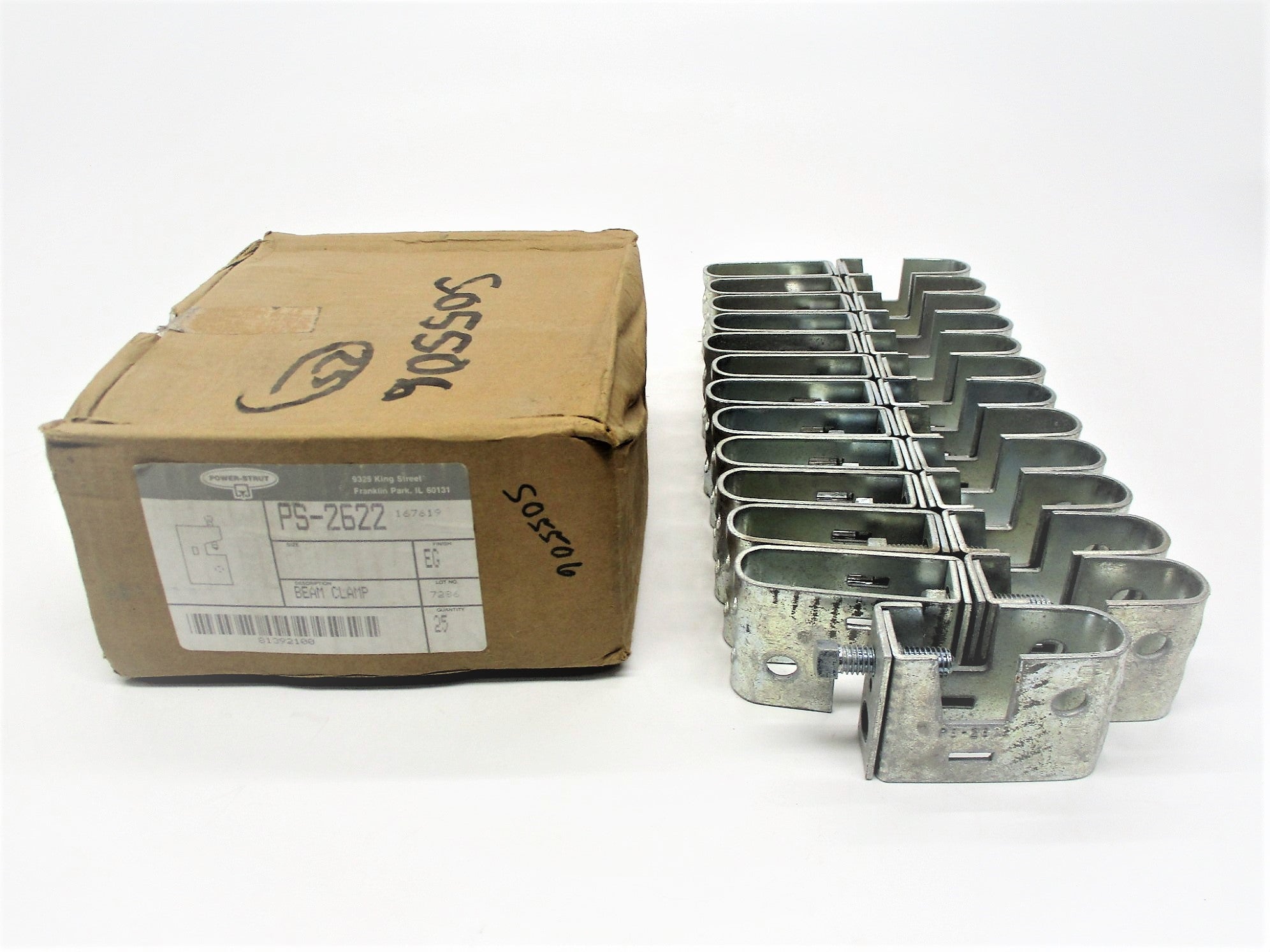 POWER-STRUT PS-2622 (PKG OF 25) NSMP