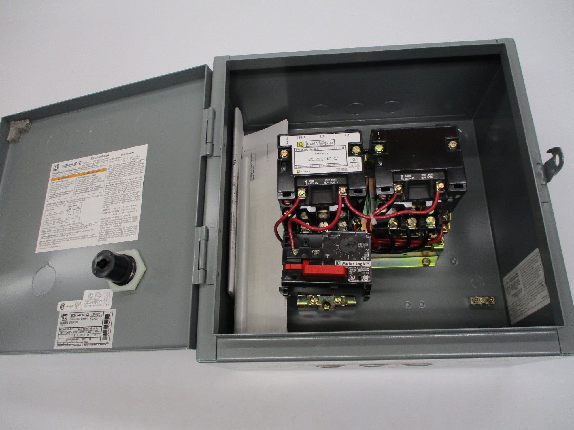 SQUARE D 8736SAG16V02H10S 120V SER. B NSMP