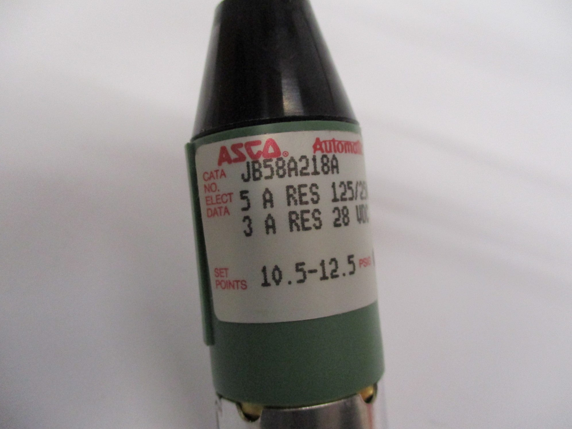 ASCO JB58A218A 125/250VAC NSMP
