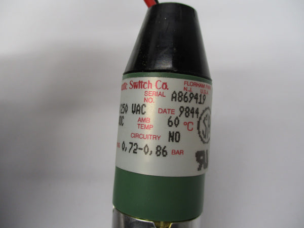 ASCO JB58A218A 125/250VAC NSMP