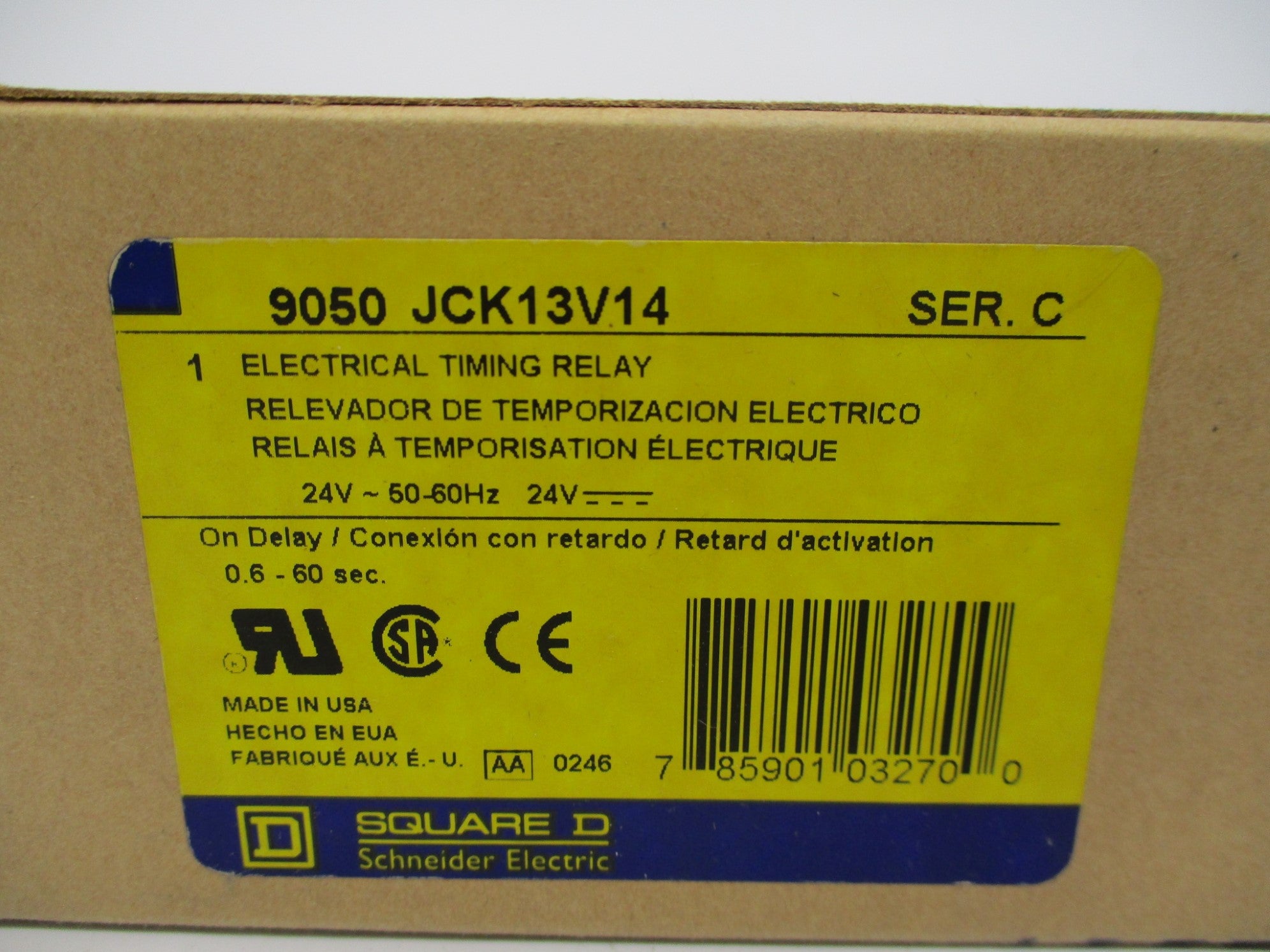 SQUARE D 9050JCK13V14 SER. C 24V NSMP