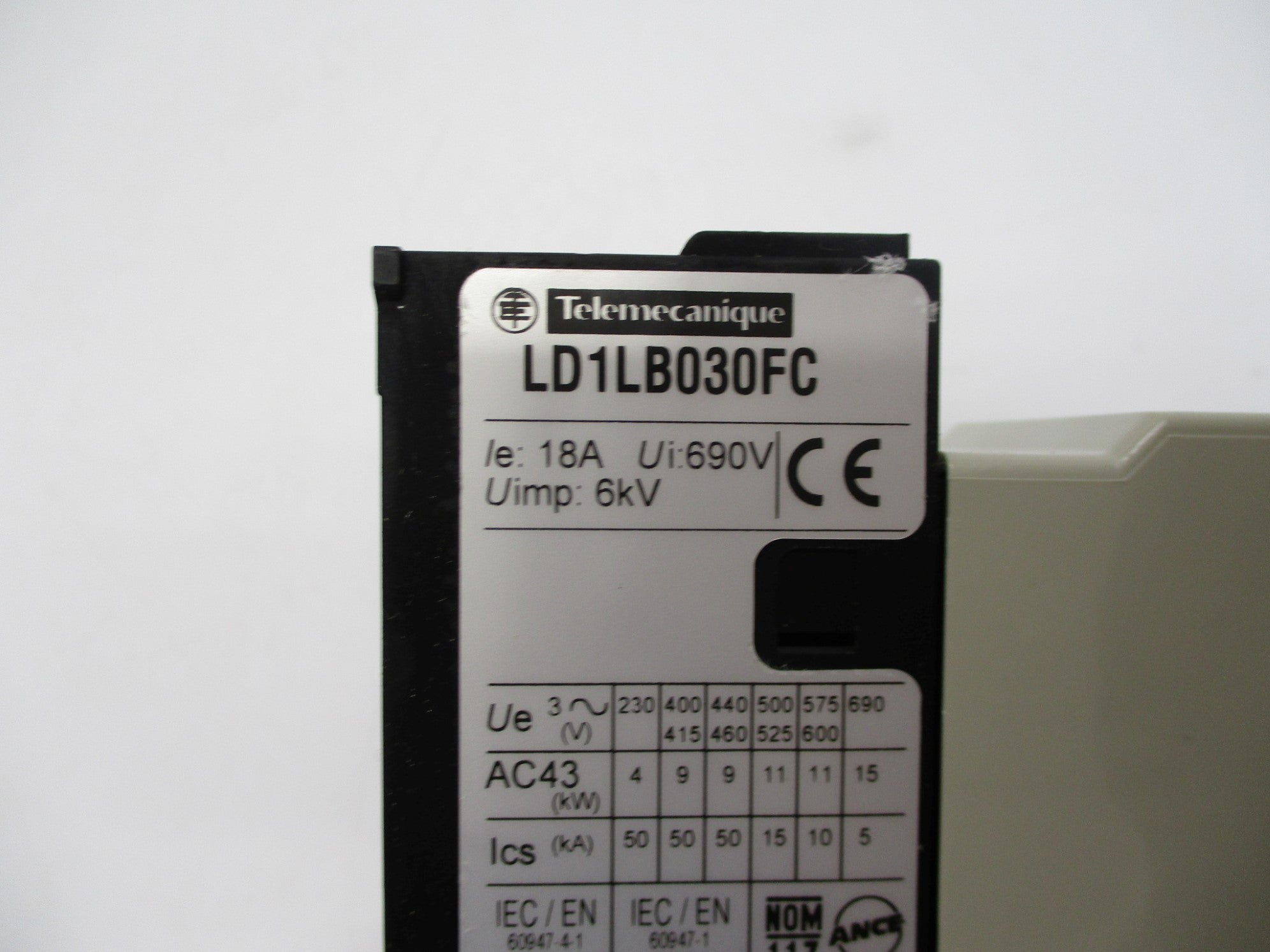 TELEMECANIQUE LD1LB030FC 105-115-120V NSMP