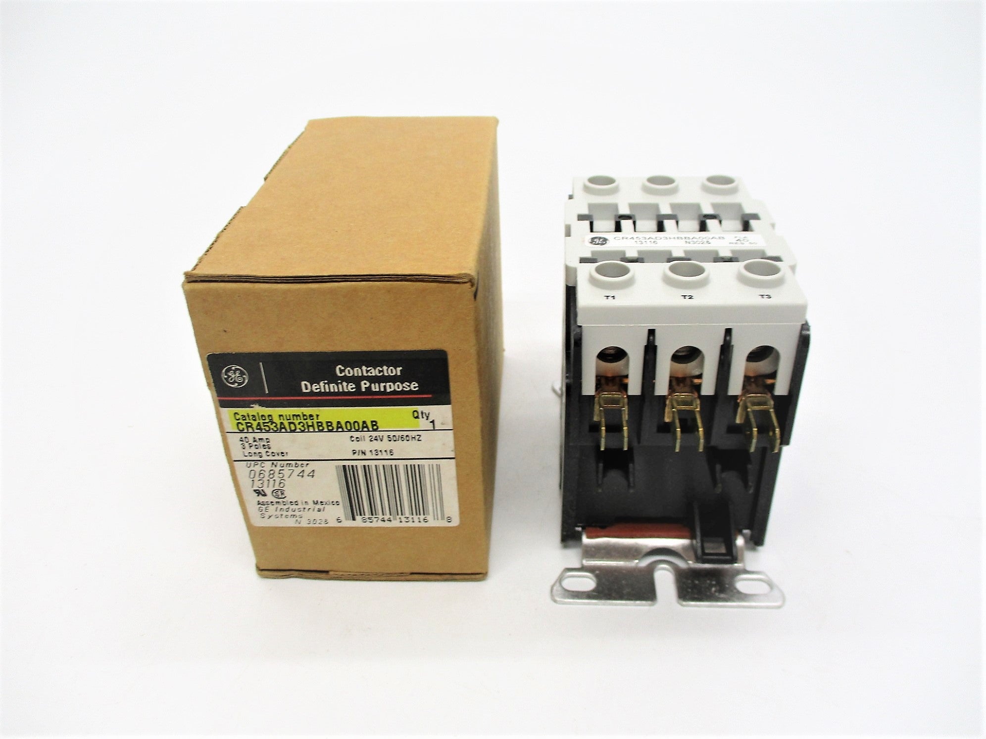 GENERAL ELECTRIC CR453AD3HBBA00AB 24V NSMP