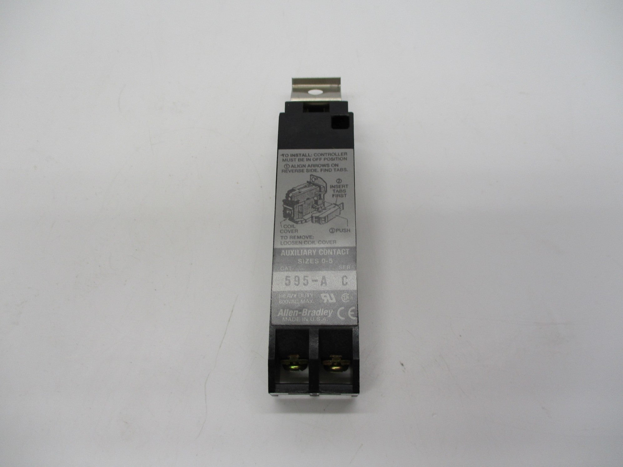 ALLEN BRADLEY 595-A SER. C (GY/BL) NSMP