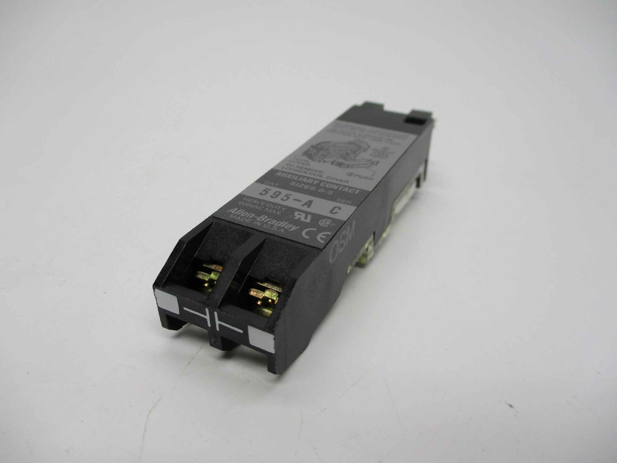 ALLEN BRADLEY 595-A SER. C (GY/BL) NSMP