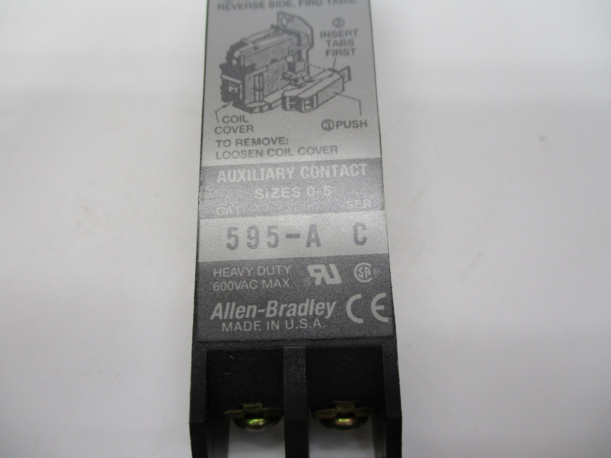 ALLEN BRADLEY 595-A SER. C (GY/BL) NSMP