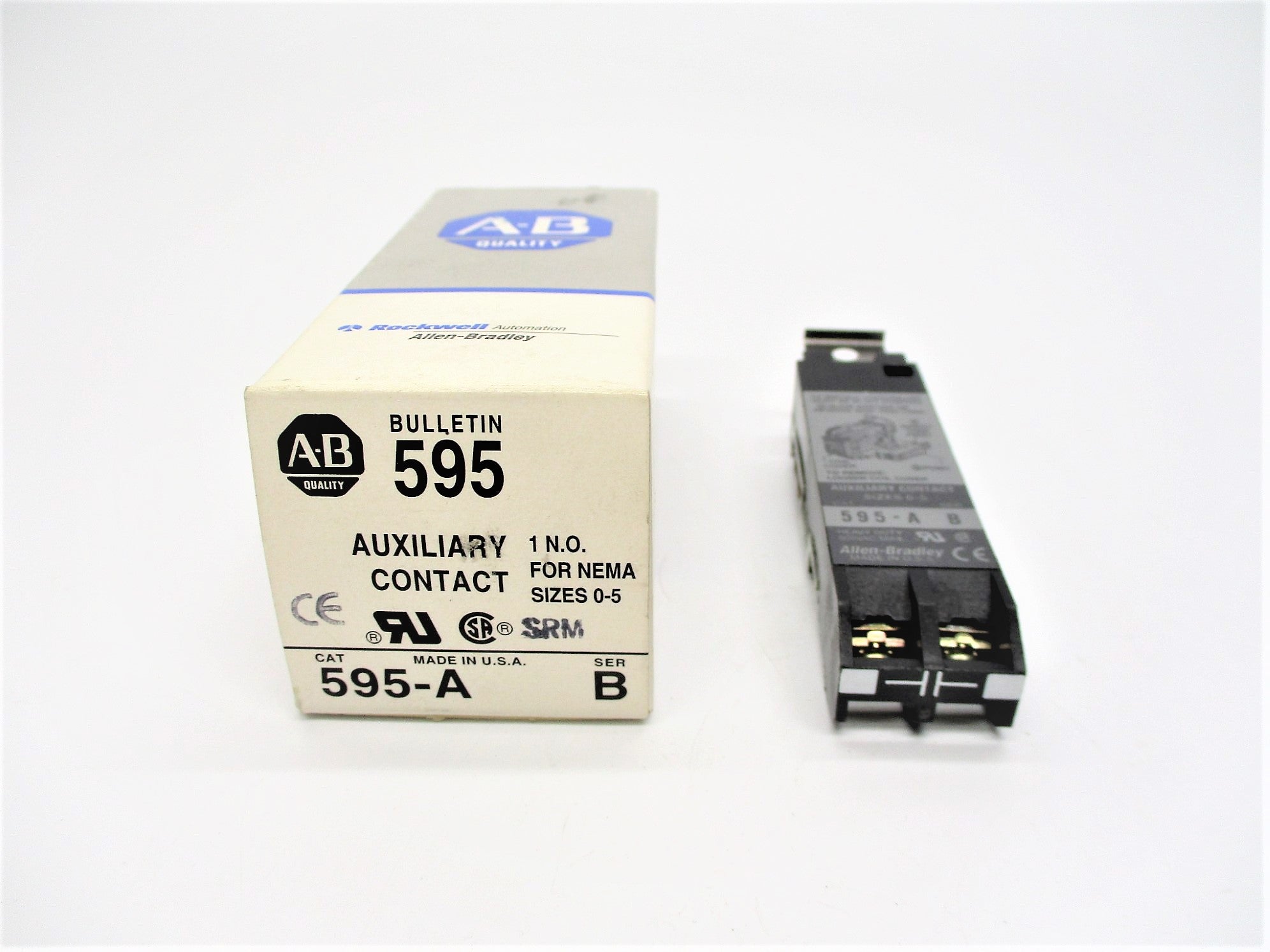 ALLEN BRADLEY 595-A SER. B (GY/BL) NSMP