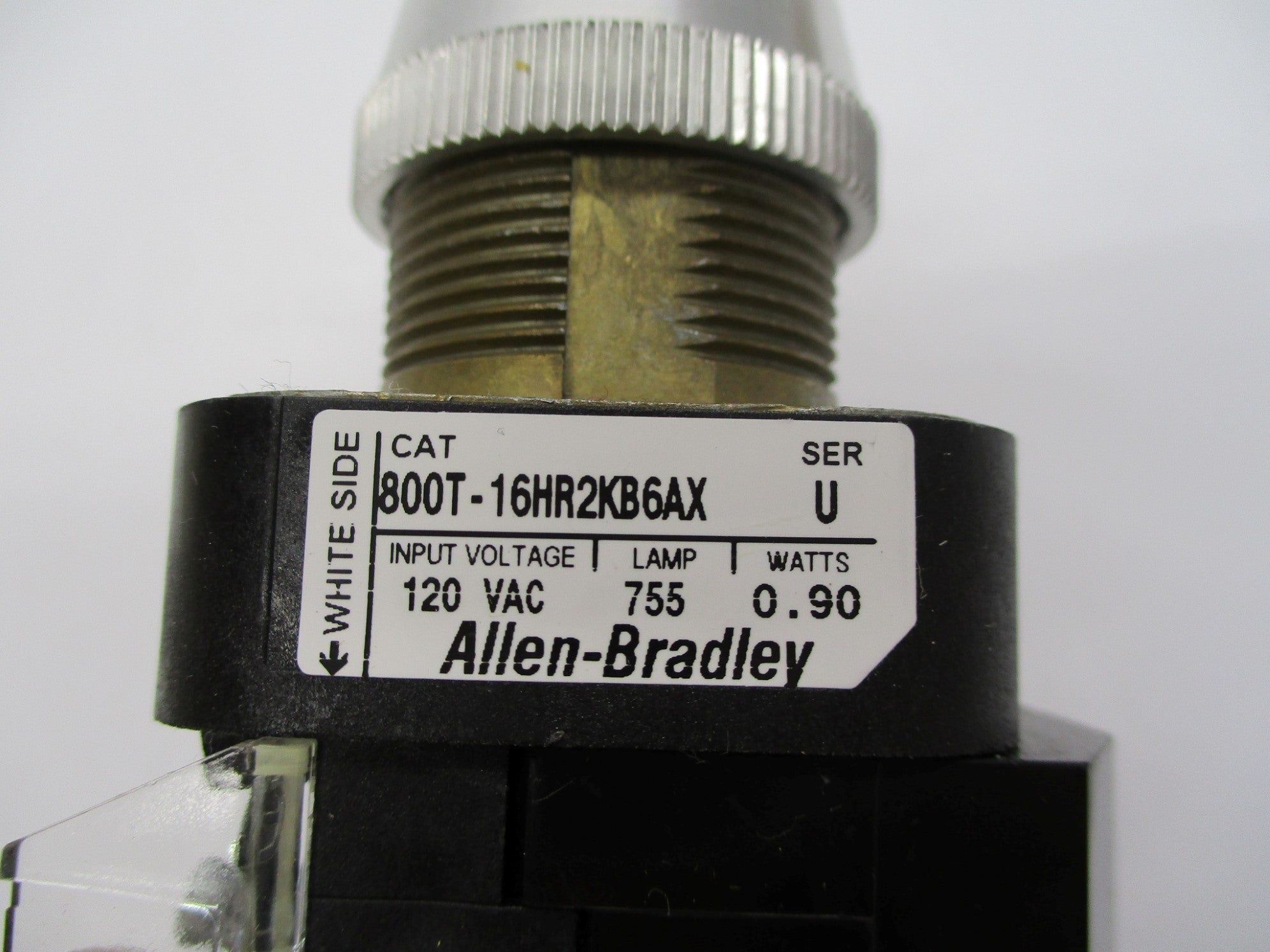 INDUSTRIAL SPARE PART 800T-16HR2KB6AX SER. U 120V (WH) NSMP