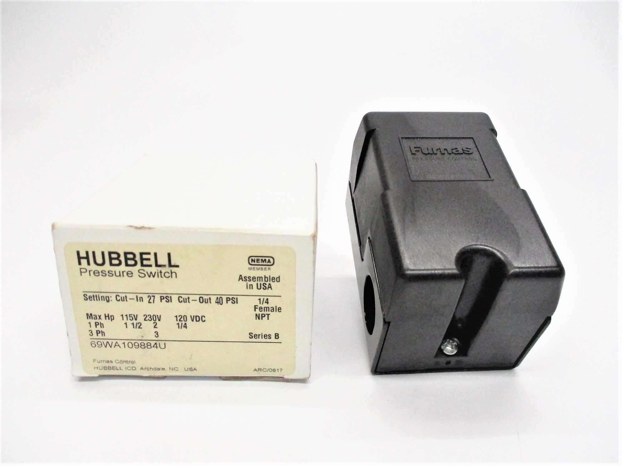 HUBBELL 69WA109884U SER. B NSMP
