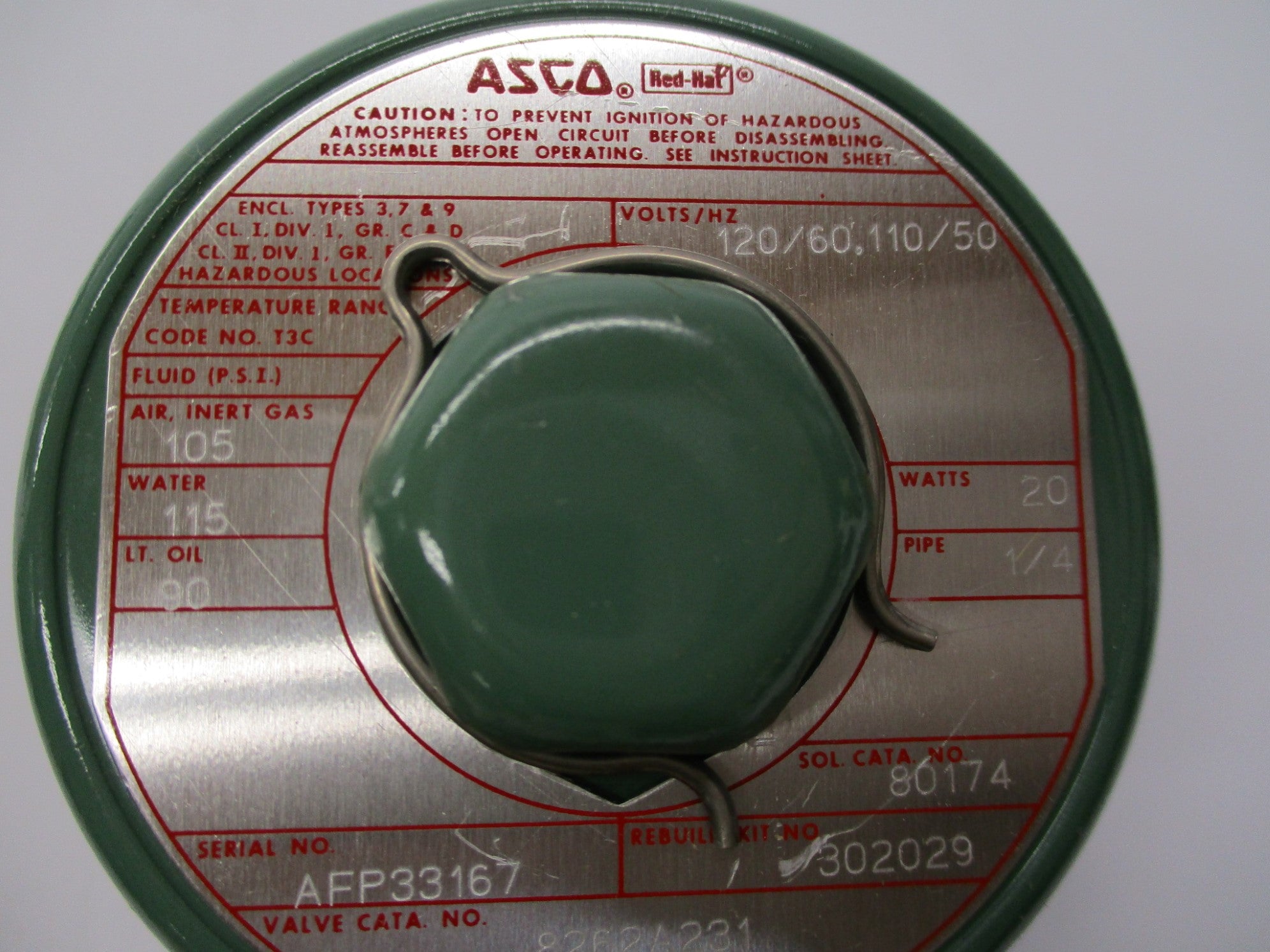 ASCO 8262A231 120V NSMP