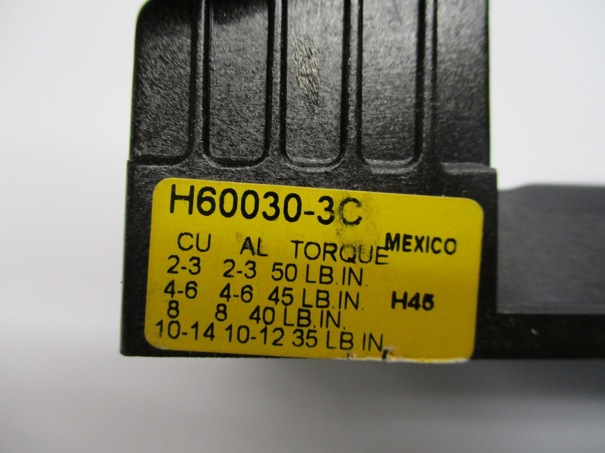 BUSSMAN H60030-3C (AS PICTURED) NSNP