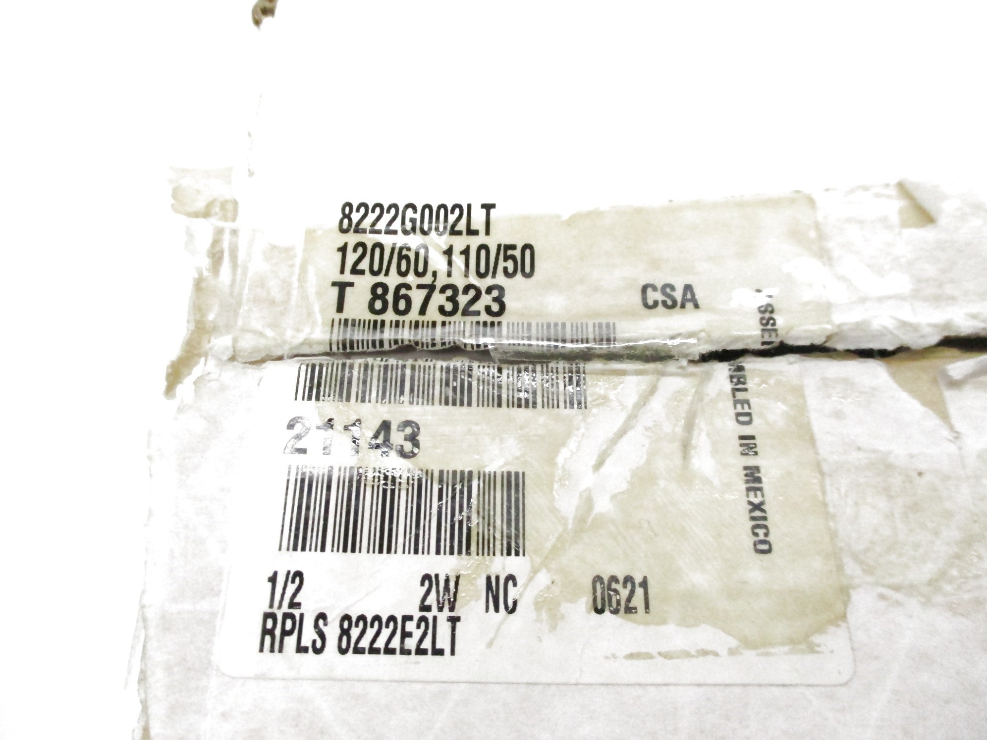 ASCO 8222G002LT 120V NSMP