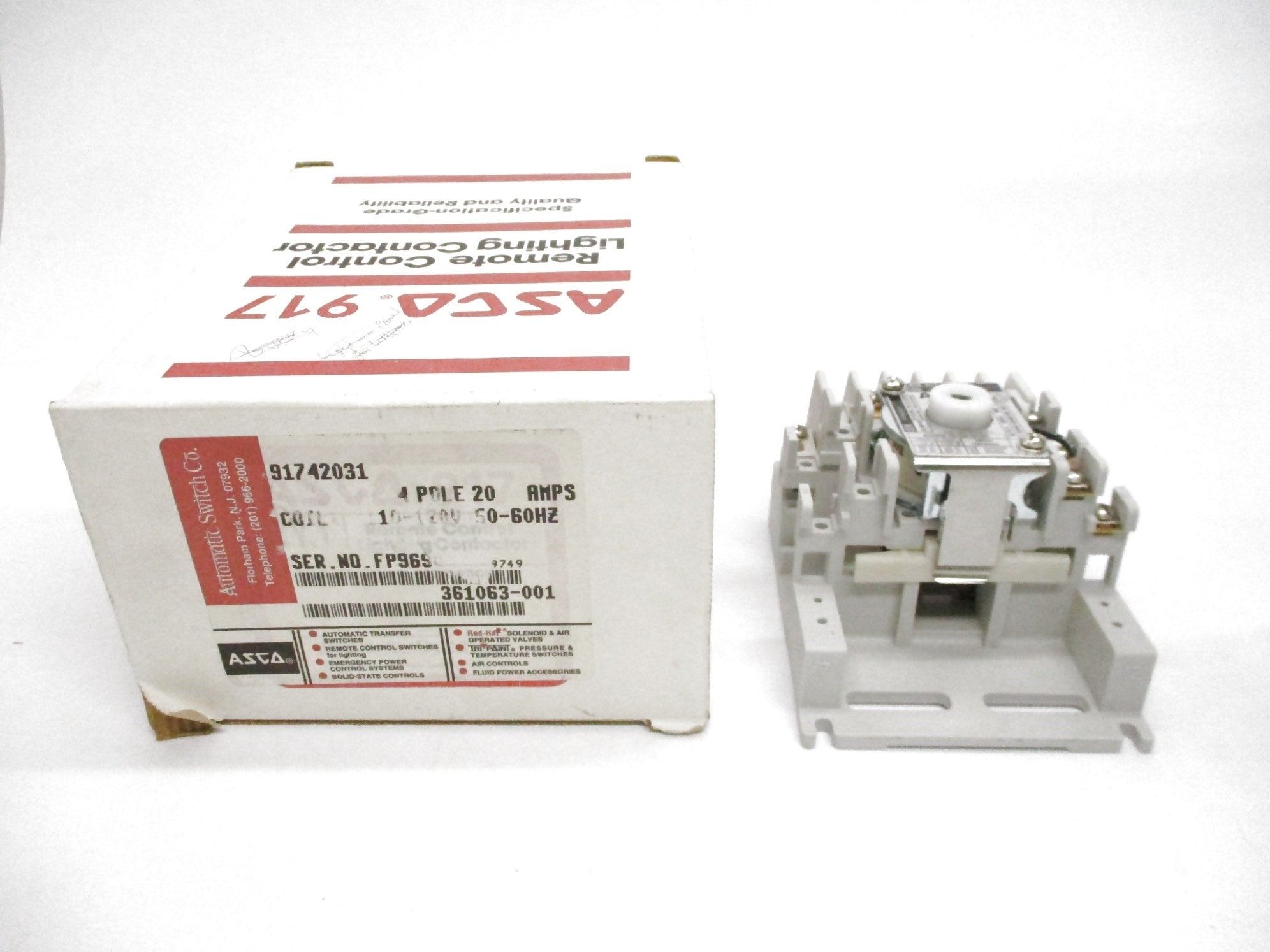 ASCO 91742031 120V NSMP