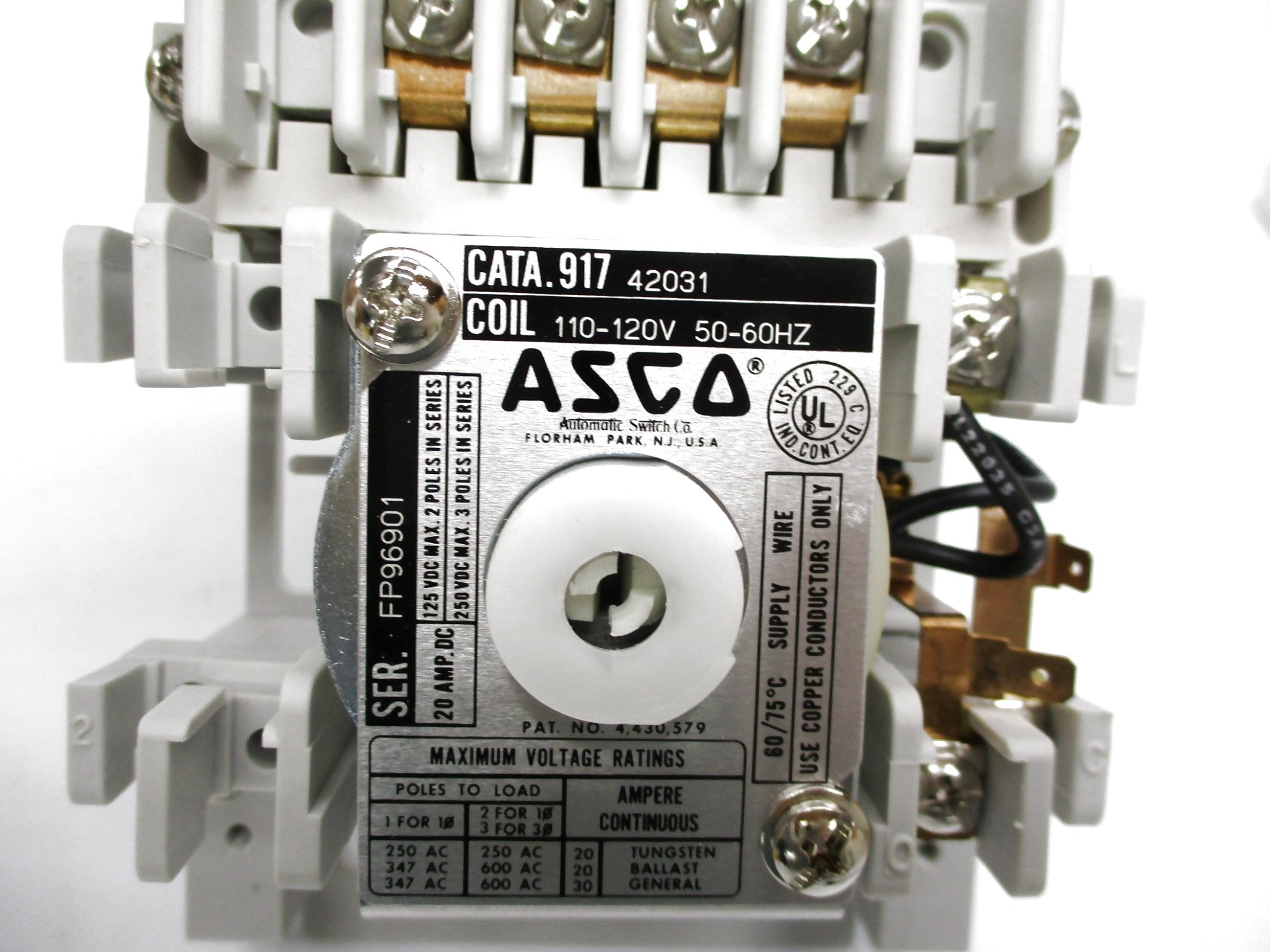 ASCO 91742031 120V NSMP