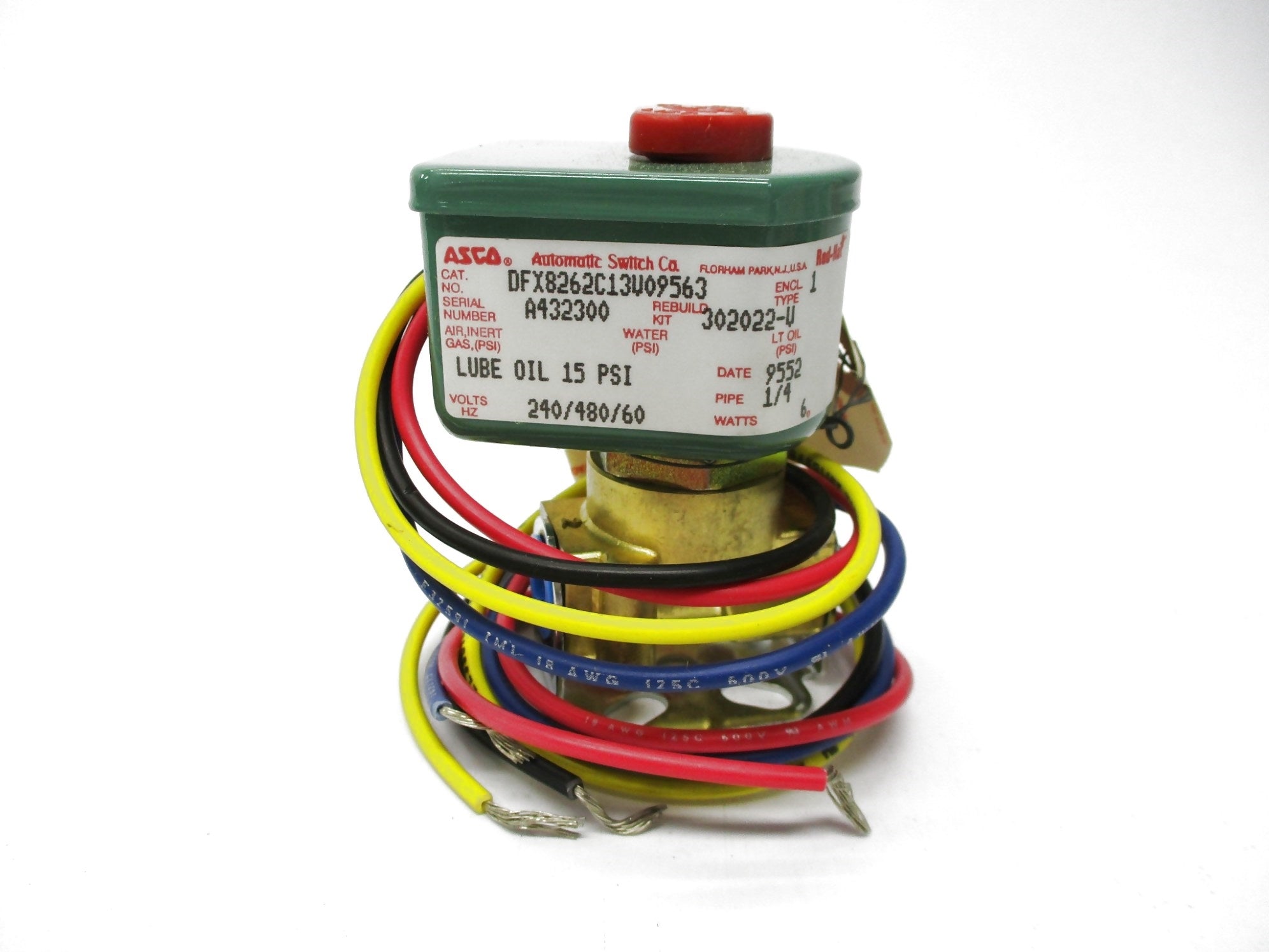 ASCO DFX8262C13V09563 240/480V NSMP