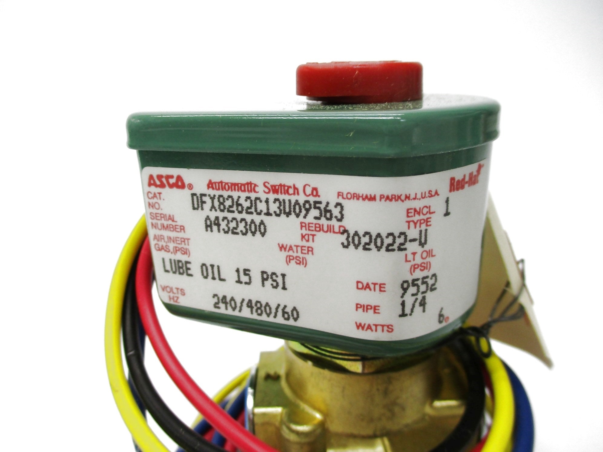 ASCO DFX8262C13V09563 240/480V NSMP