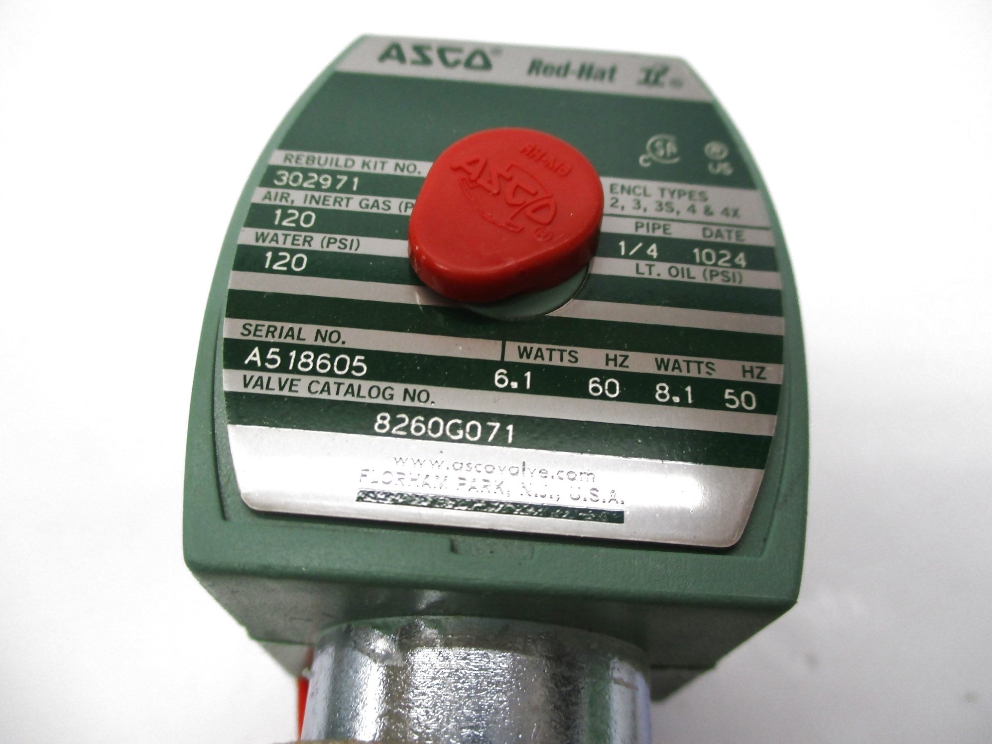 ASCO 8260G071 24V NSNP