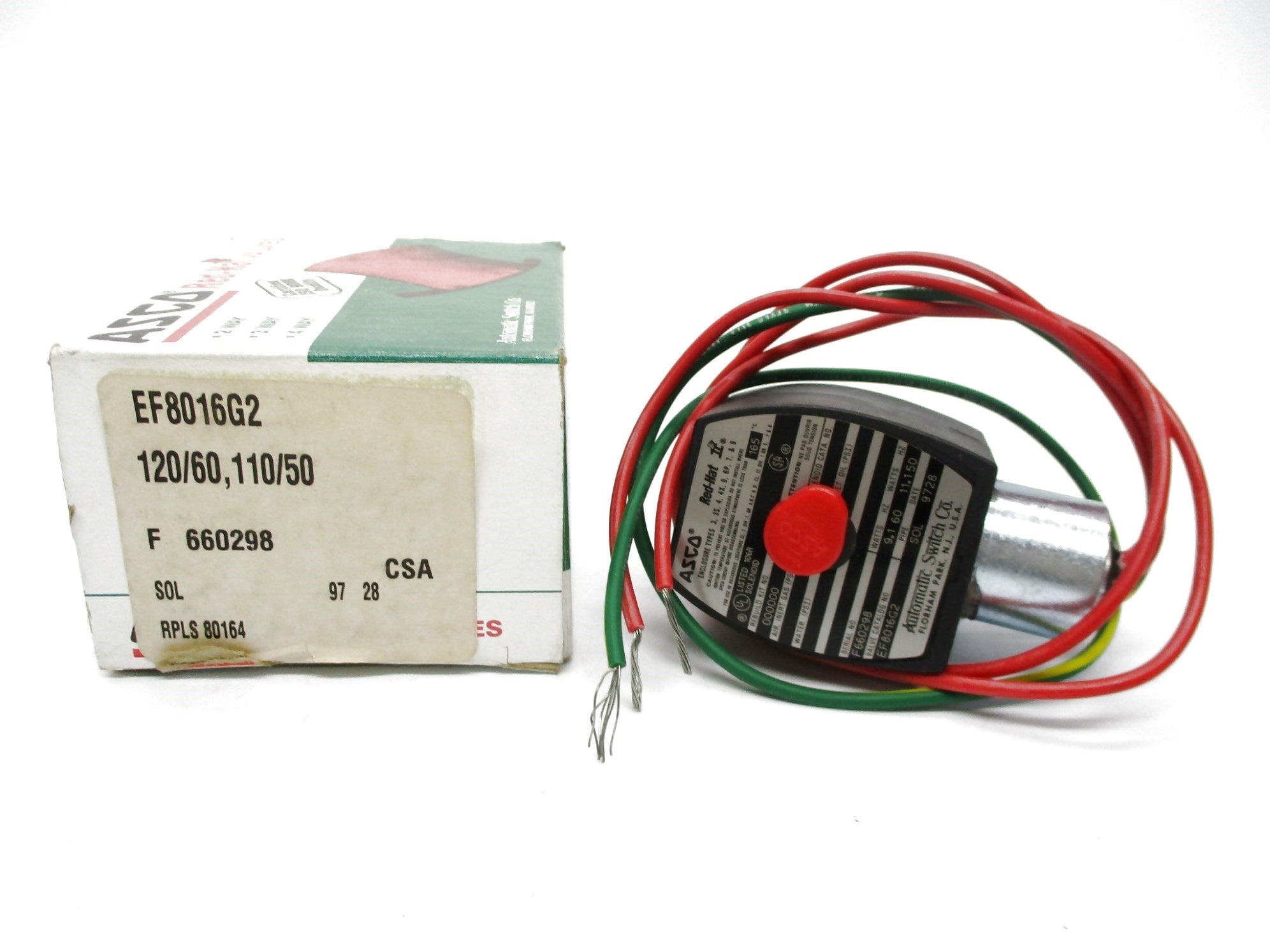 ASCO EF8016G2 120V NSMP