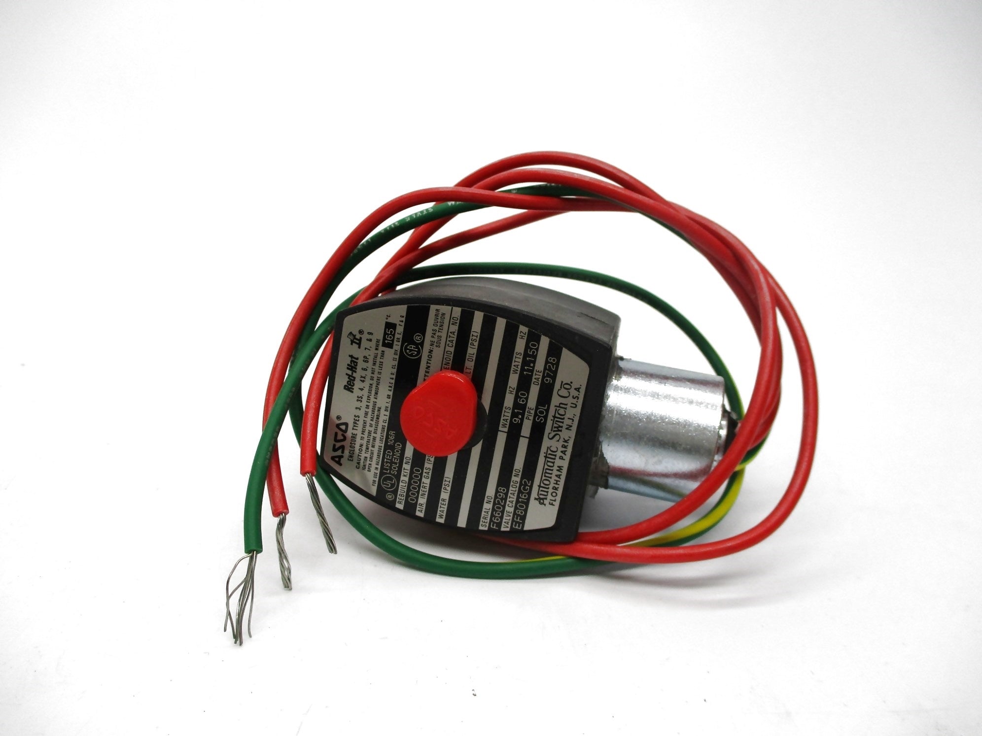 ASCO EF8016G2 120V NSMP