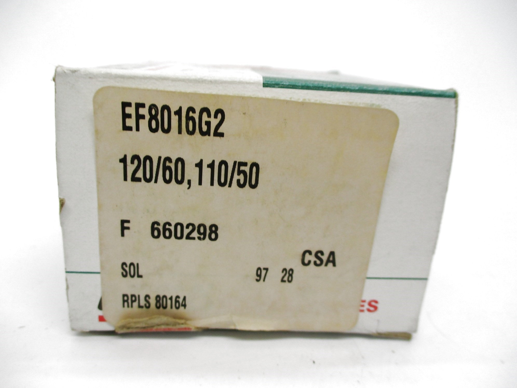 ASCO EF8016G2 120V NSMP