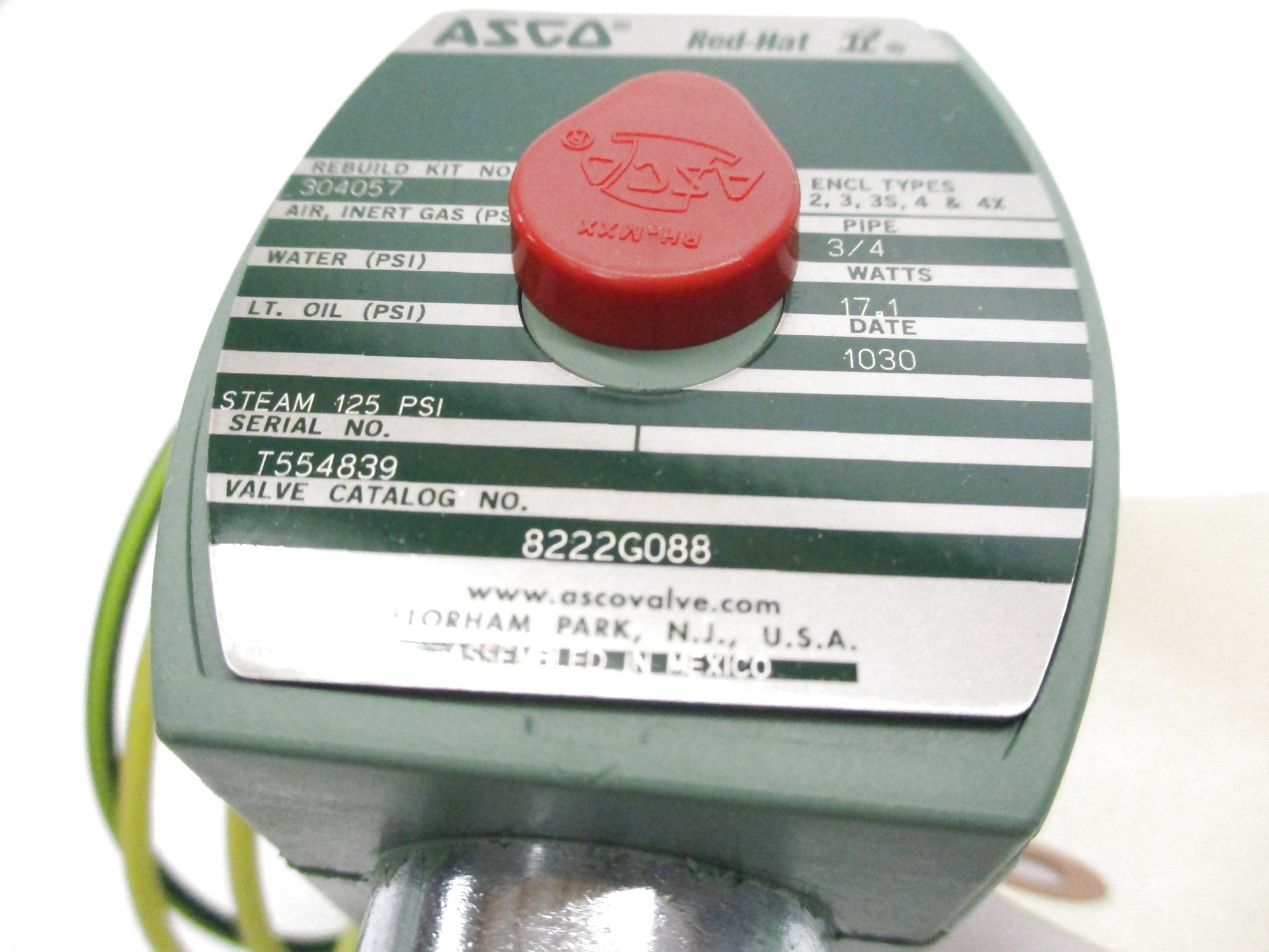 ASCO 8222G088 120V NSMP
