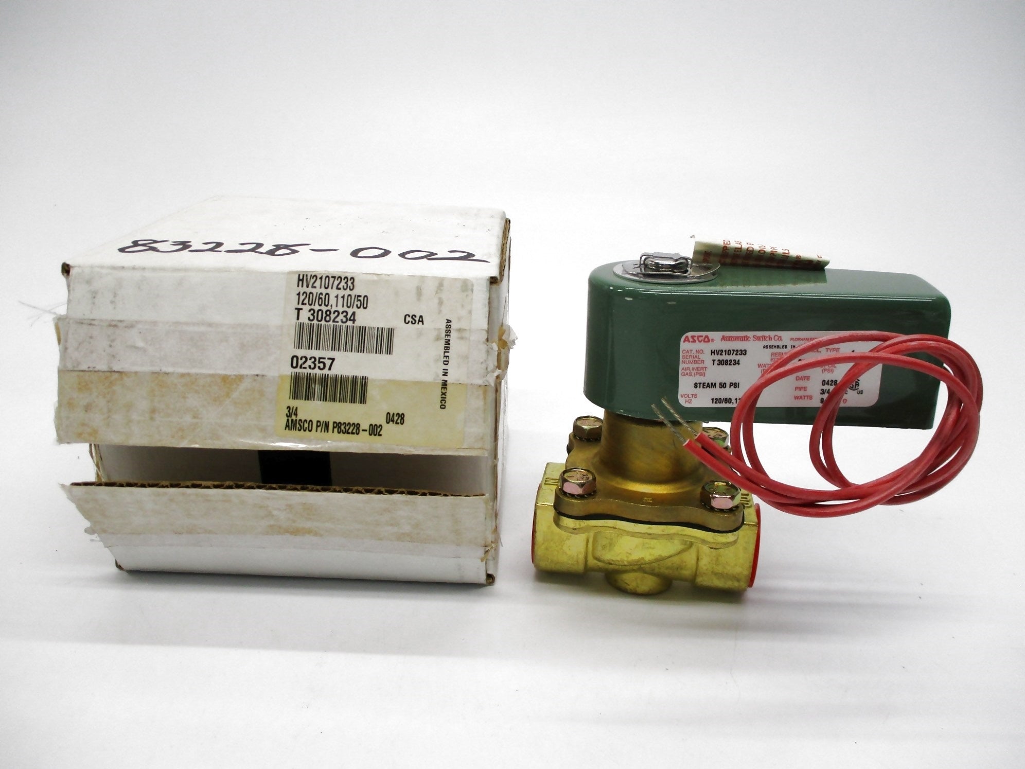 ASCO HV2107233 120V NSMP