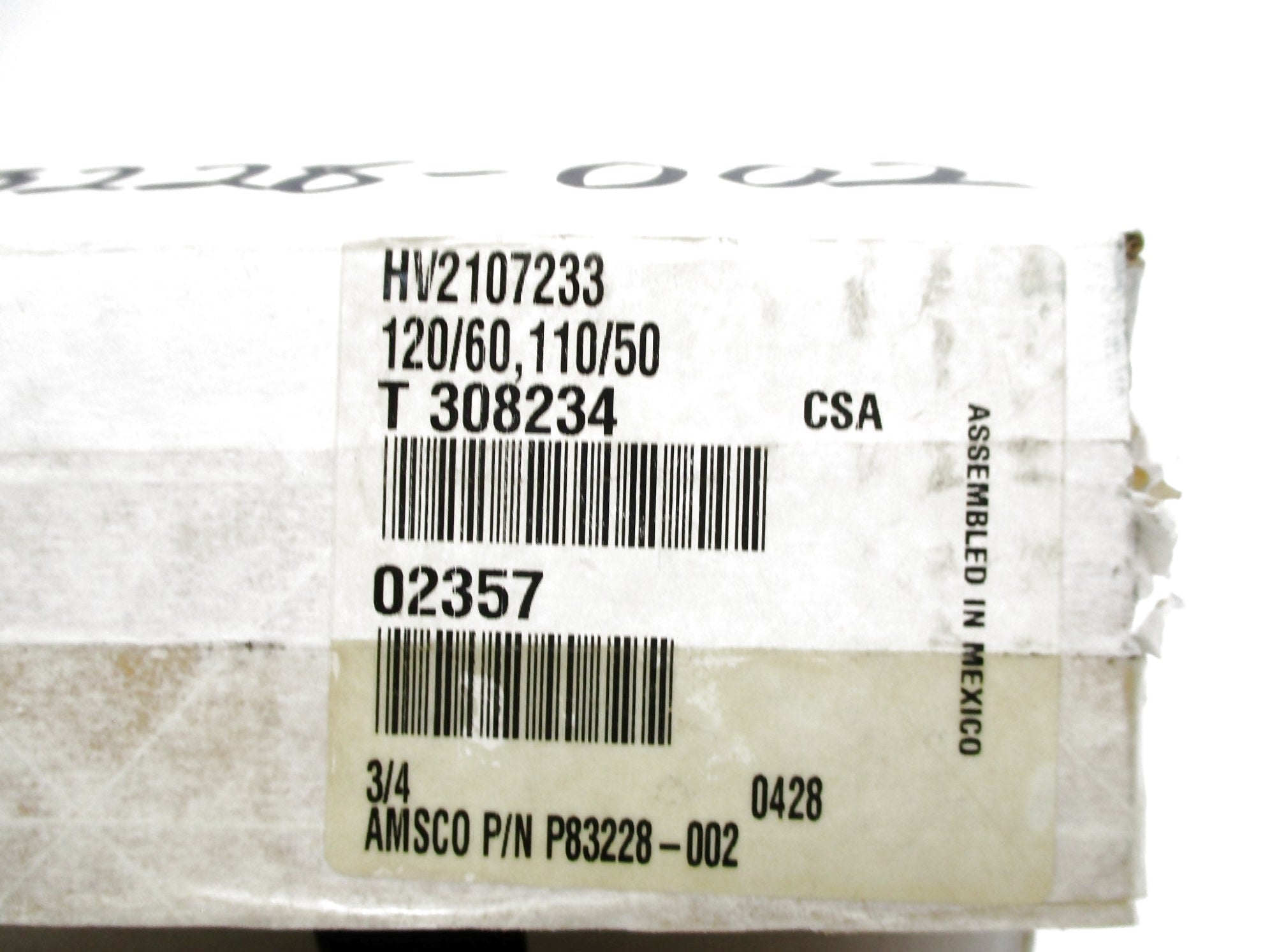 ASCO HV2107233 120V NSMP
