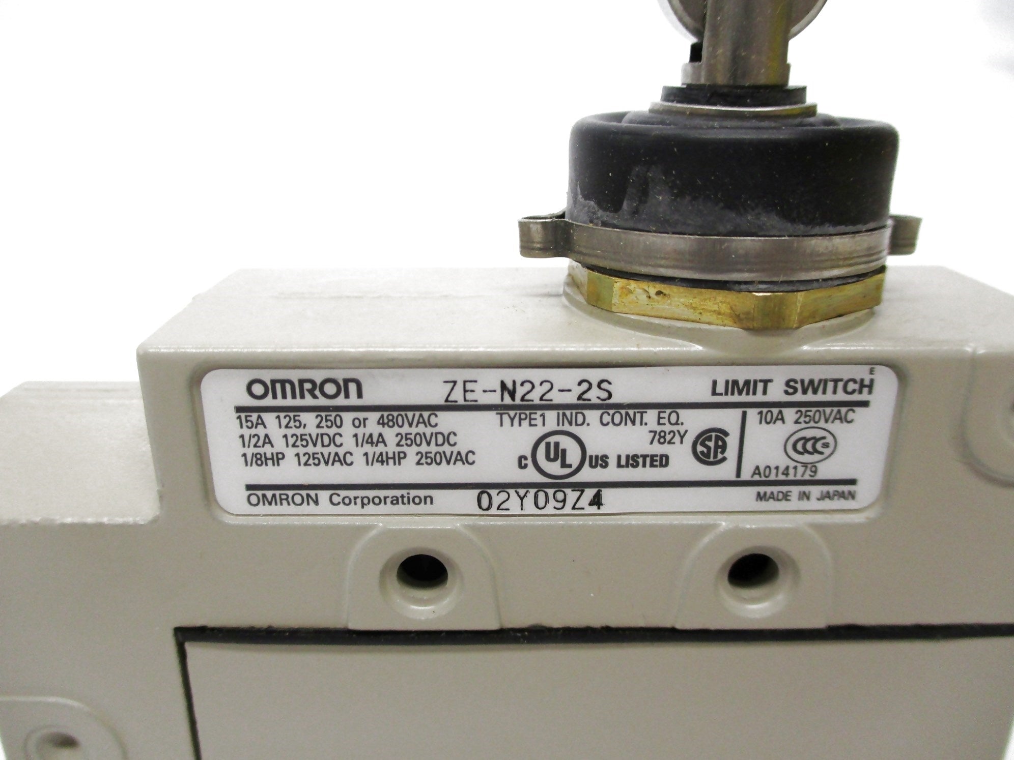 OMRON ZE-N22-2S 480VAC 15A NSMP