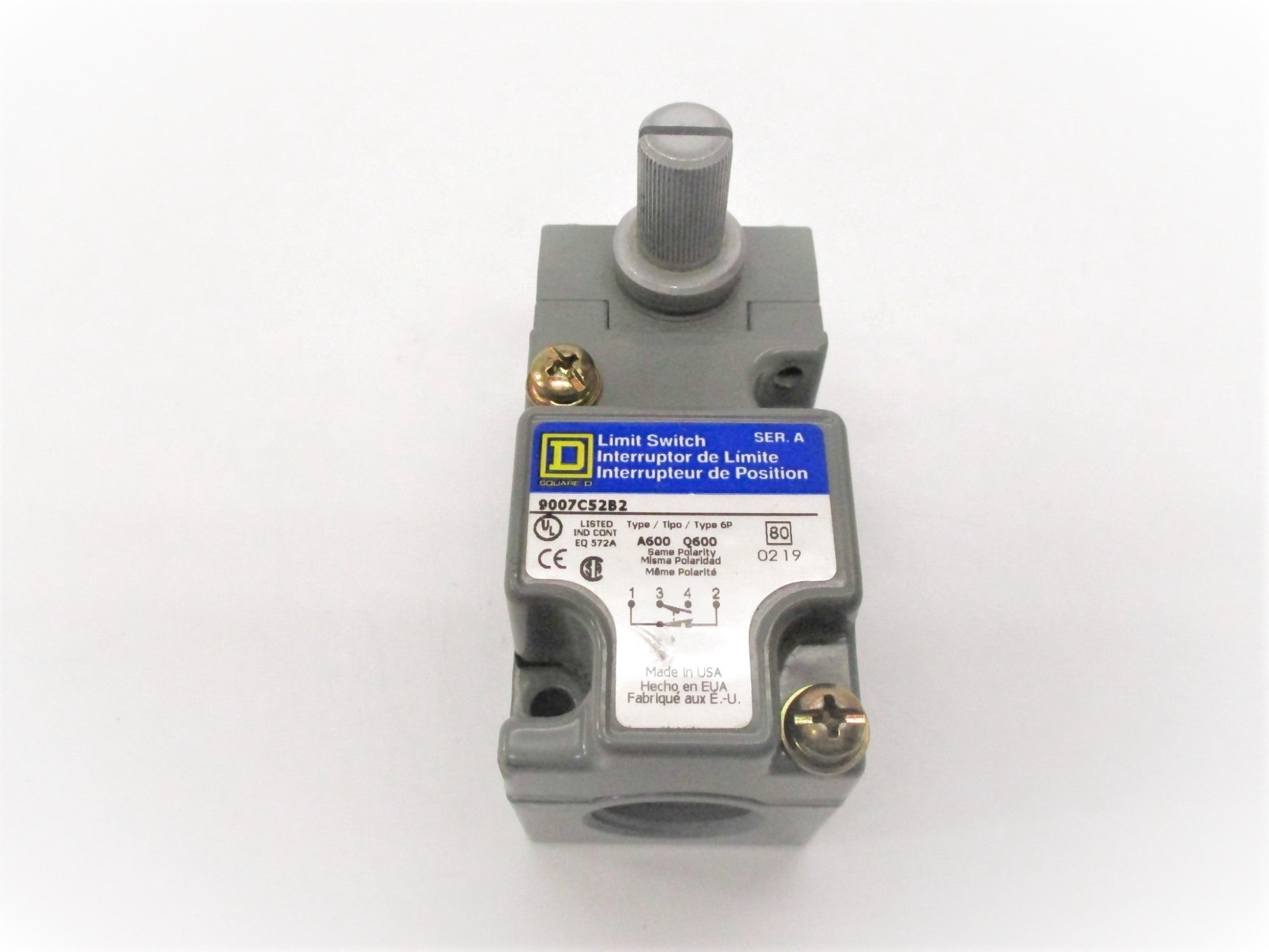 SQUARE D 9007C52B2 SER. A NSNP