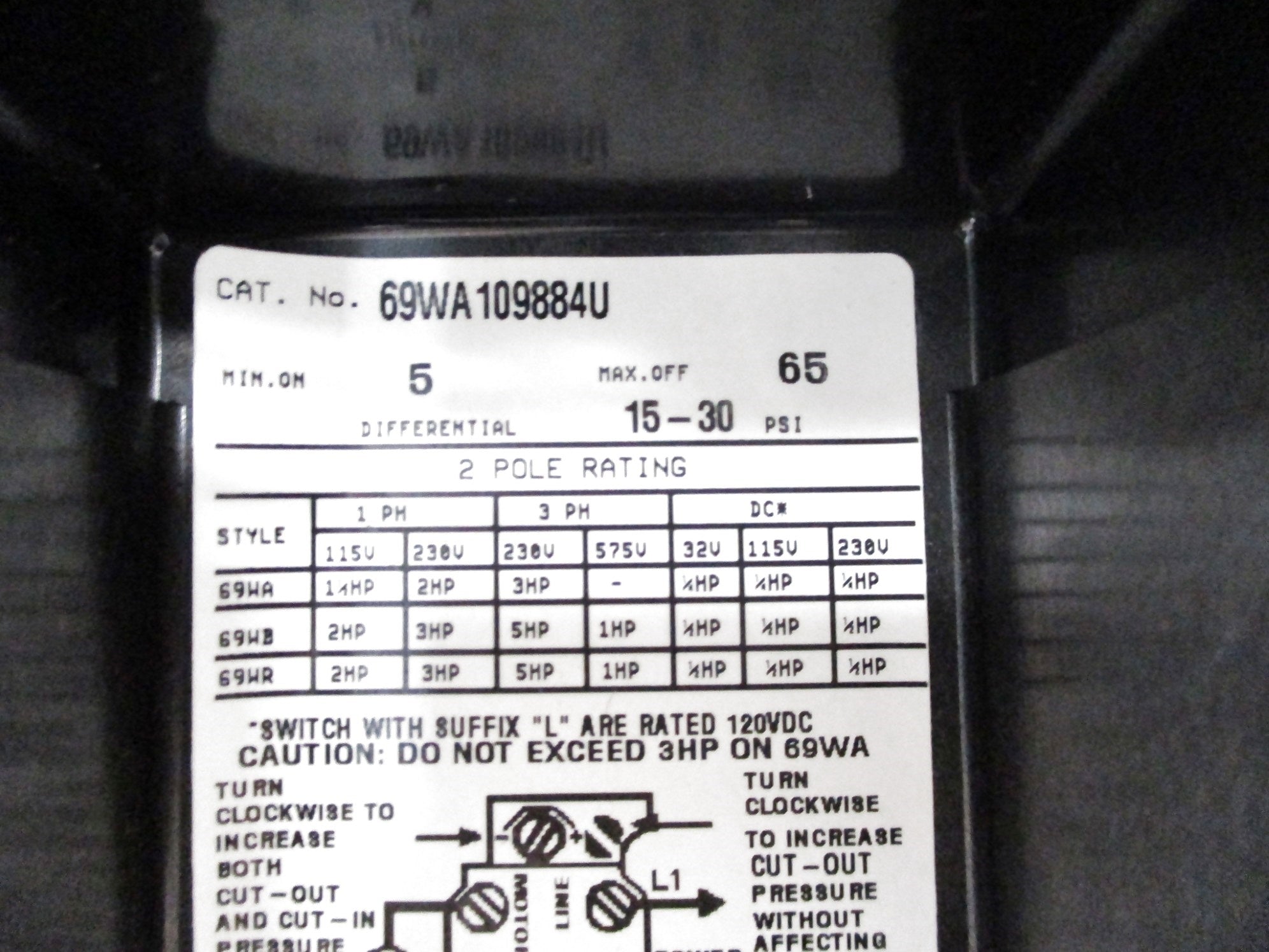 FURNAS 69WA109884U NSNP