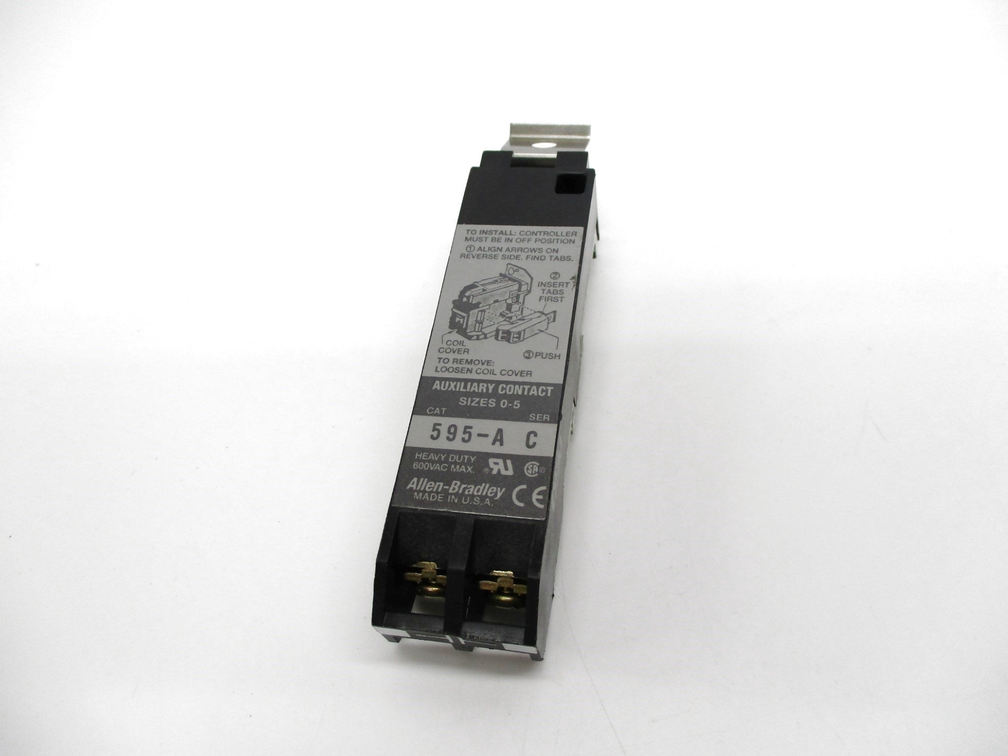 ALLEN BRADLEY 595-A SER. C (GY/BL) NSMP