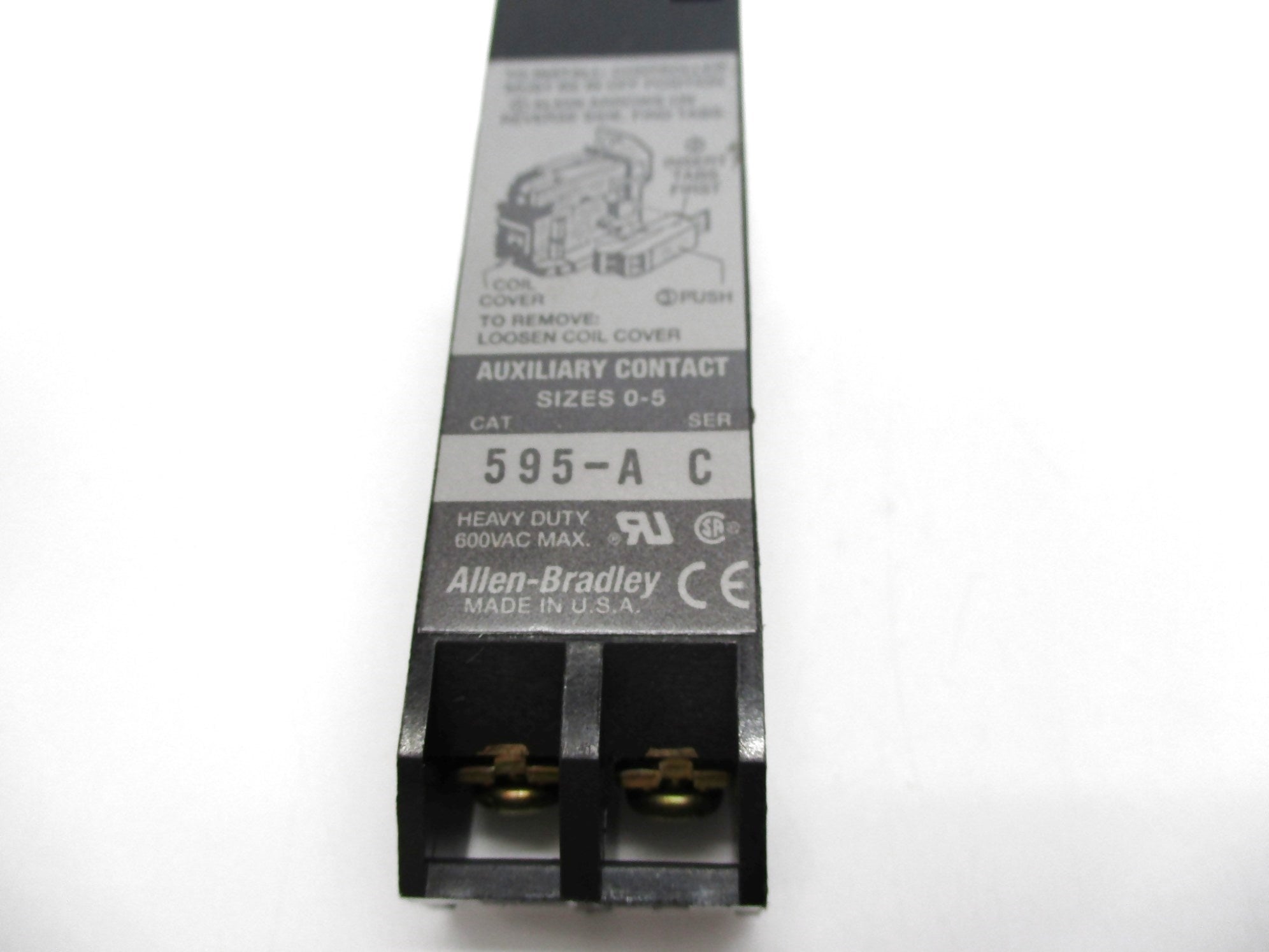 ALLEN BRADLEY 595-A SER. C (GY/BL) NSMP