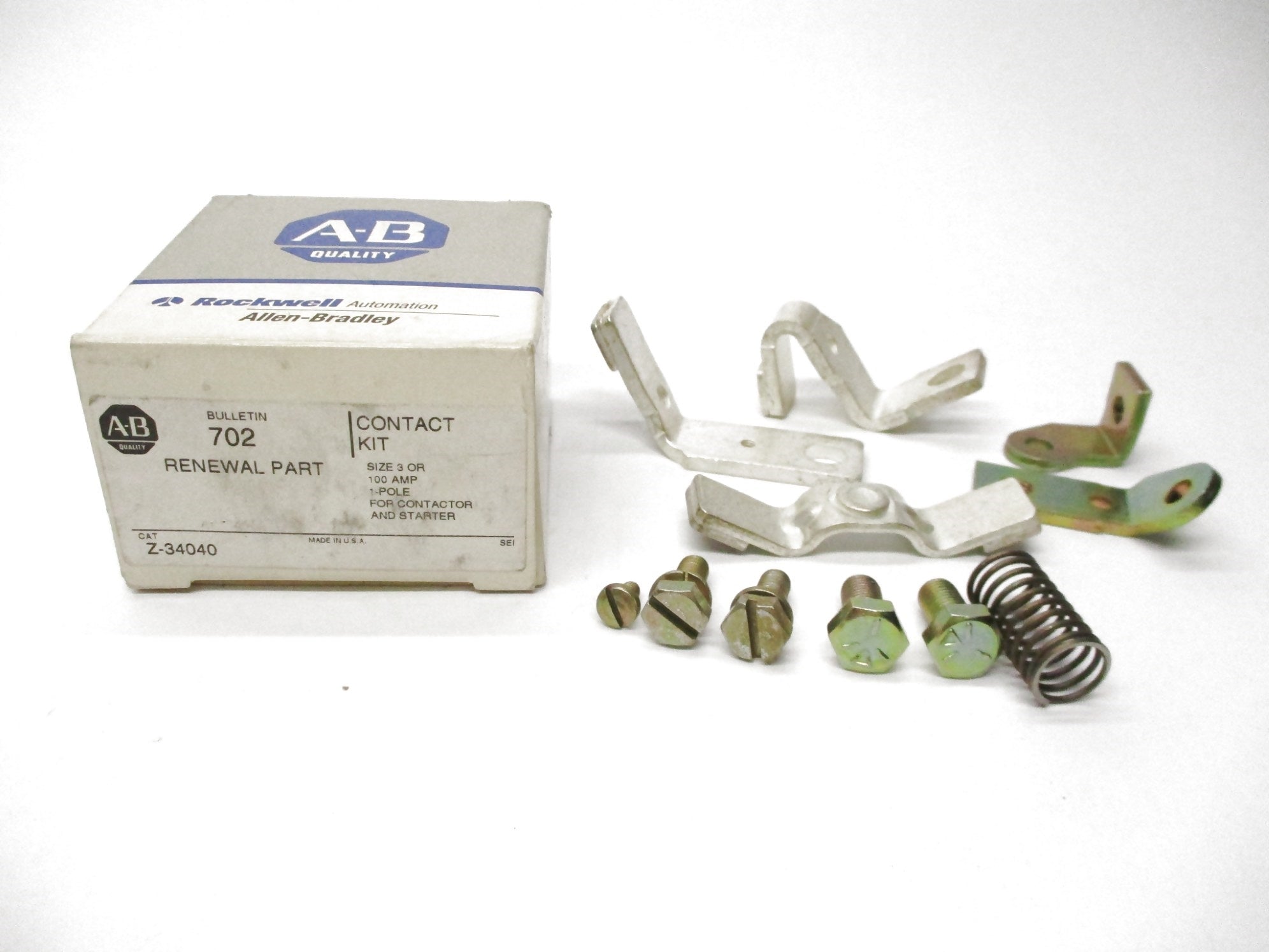 ALLEN BRADLEY Z-34040 100A (GY/BL) NSMP