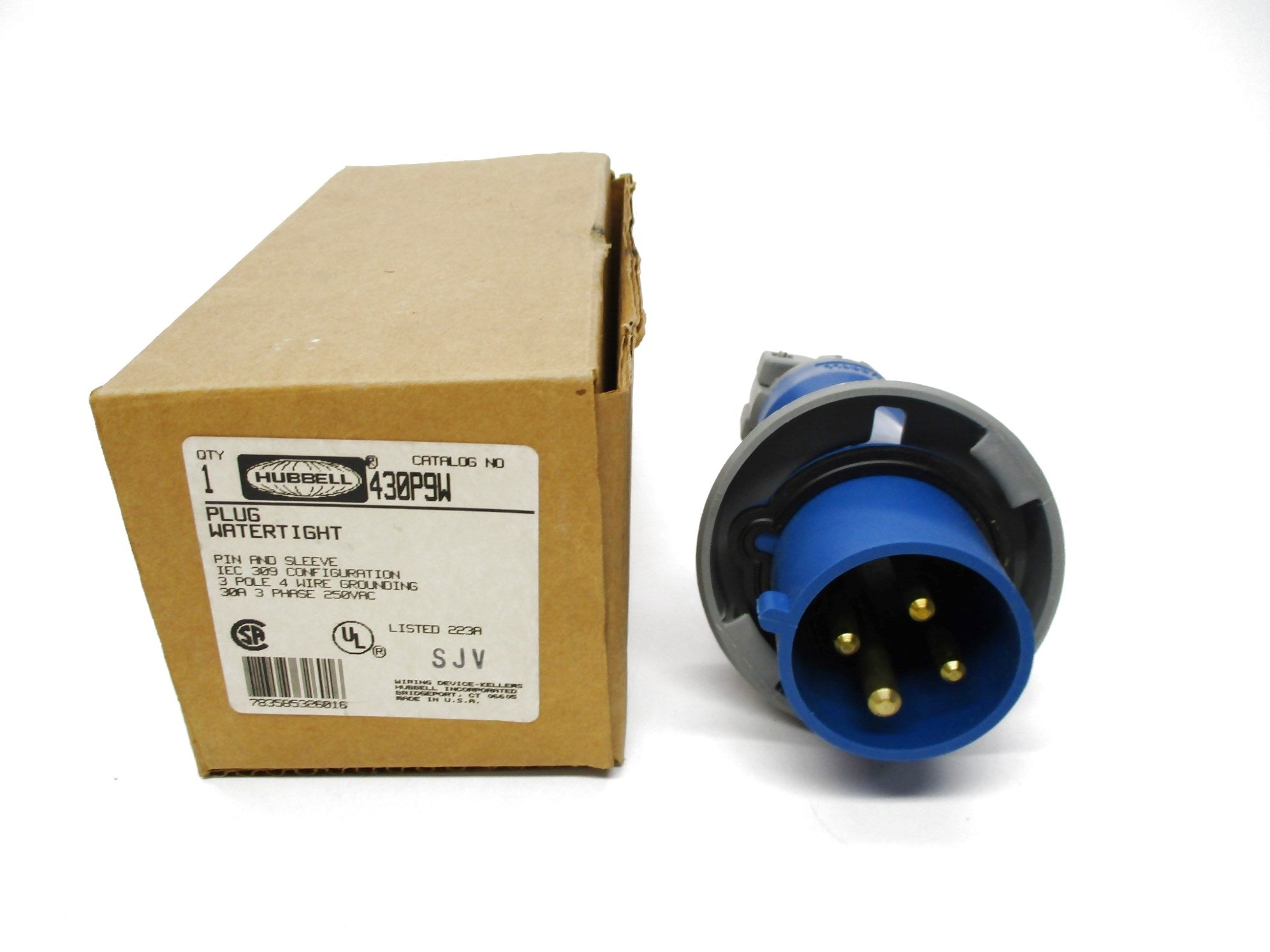 HUBBELL 430P9W NSMP