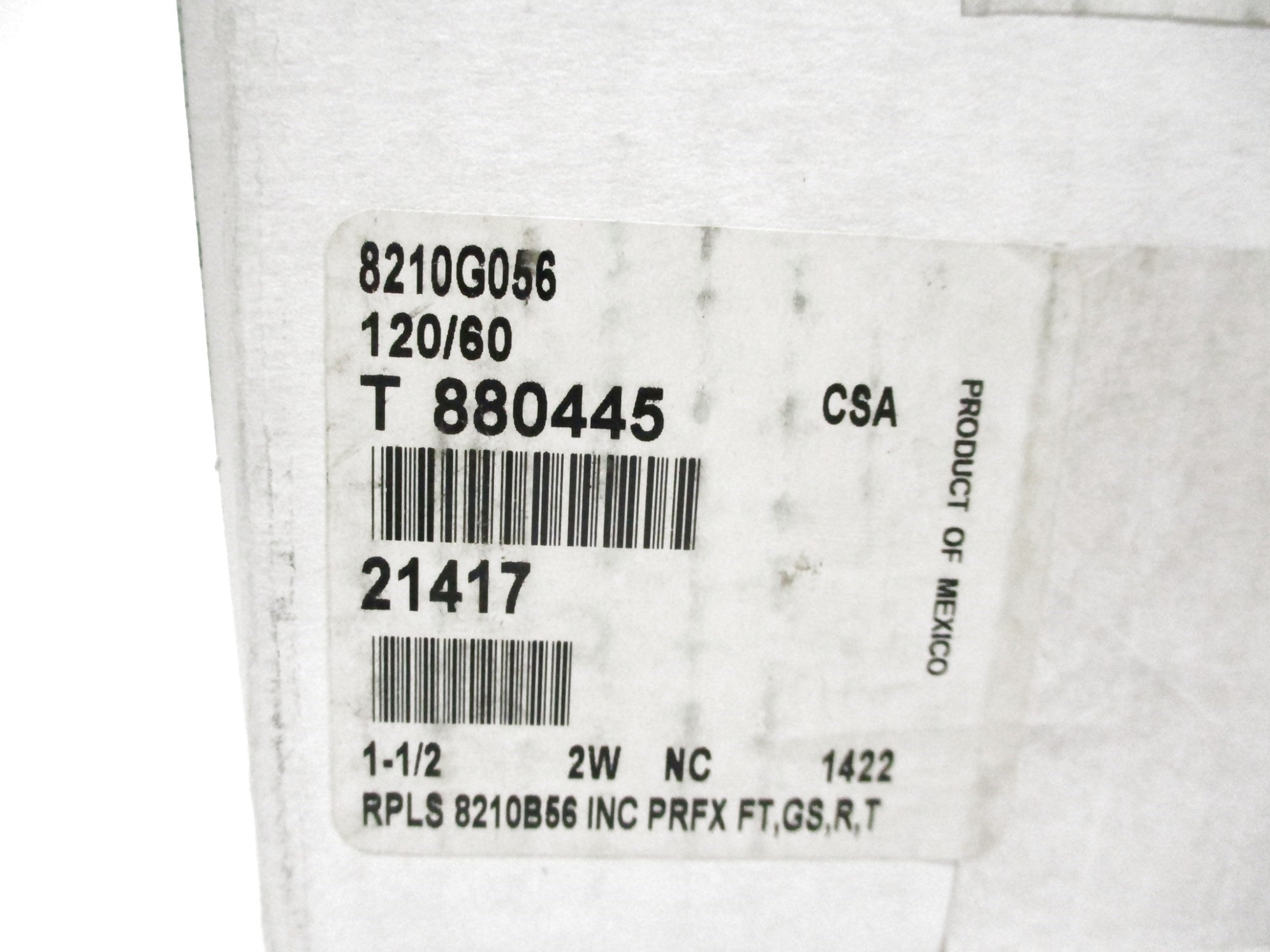 ASCO 8210G056 120V 125PSI 1 1/2" NSMP