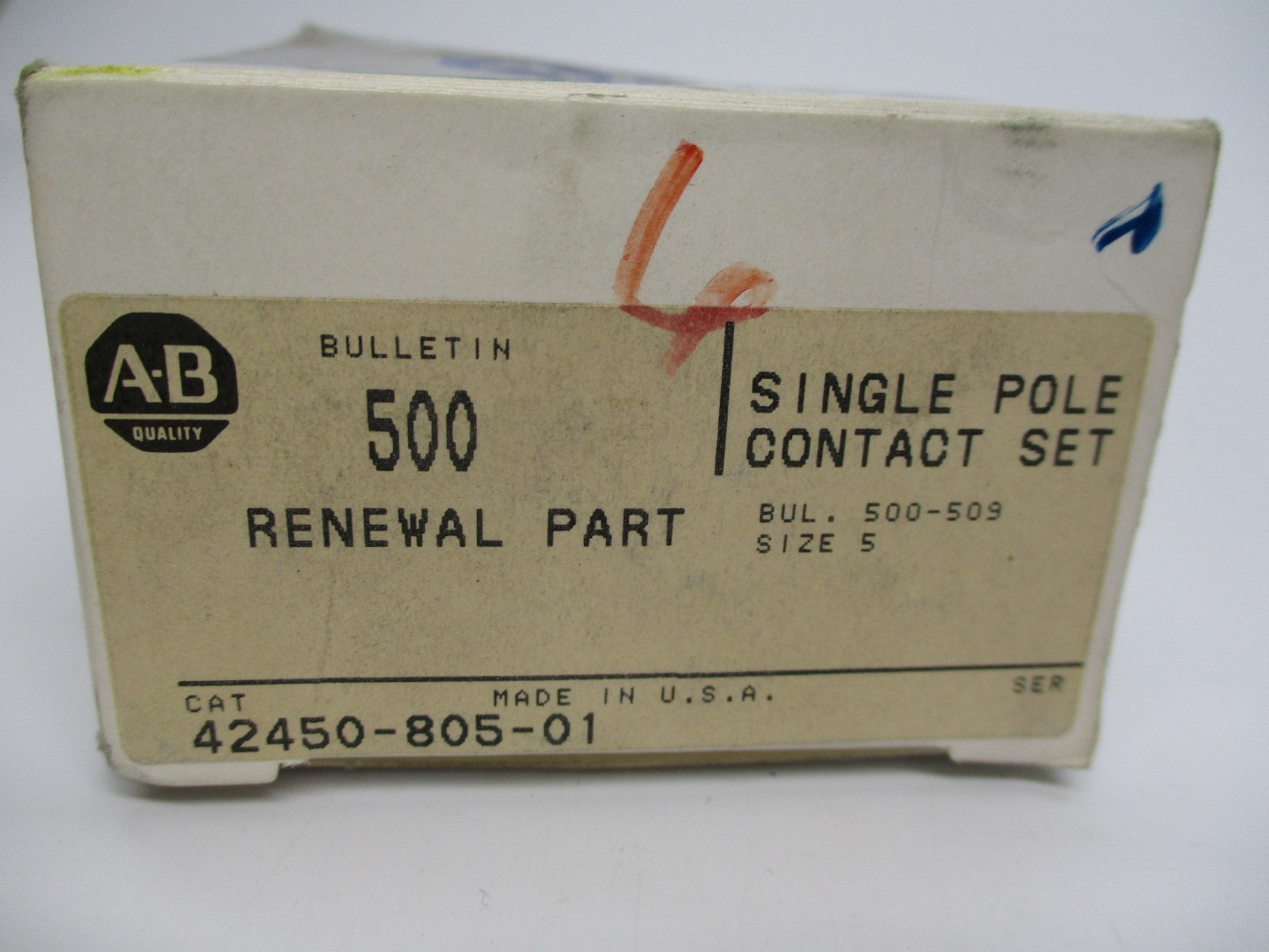 ALLEN BRADLEY 42450-805-01 (GY/BL) NSMP