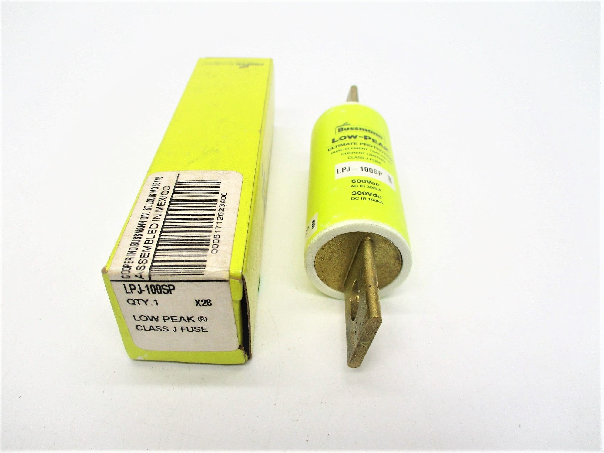 BUSSMAN LPJ-100SP 100A 600VAC/300VDC NSMP