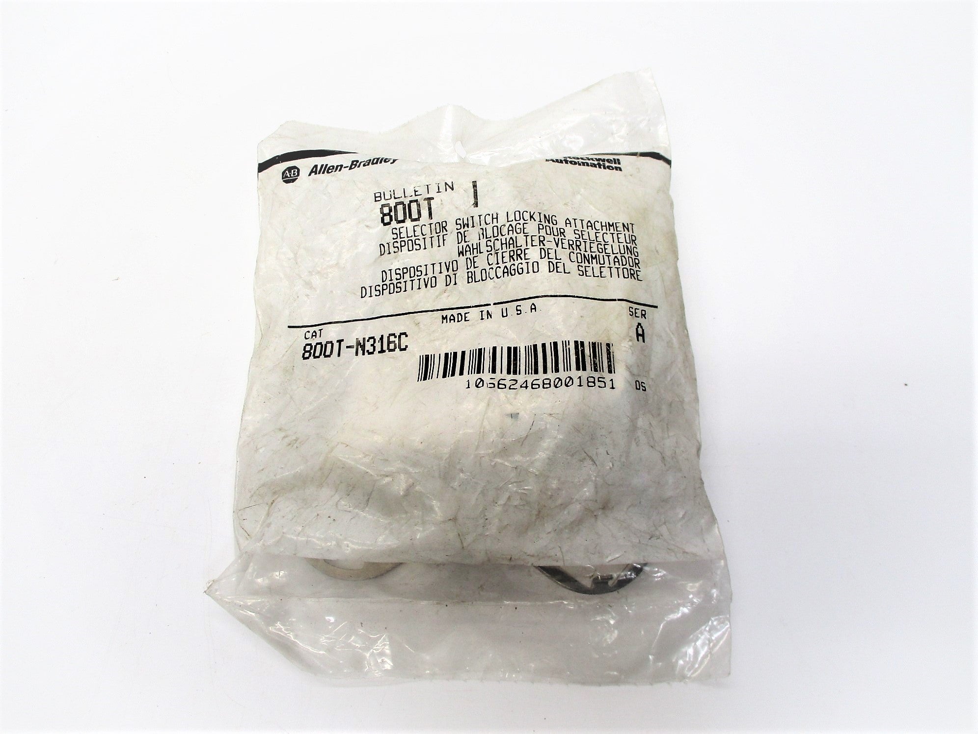 ALLEN BRADLEY 800T-N316C SER. A NSMP