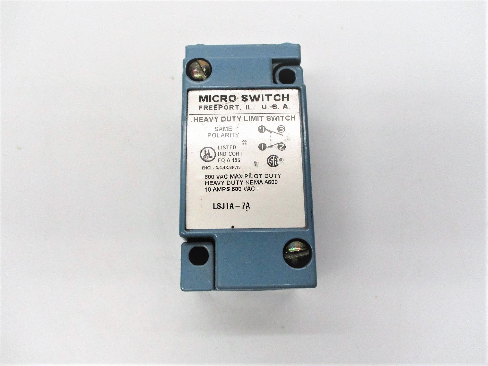 MICRO SWITCH LSJ1A-7A (AS PICTURED) NSNP