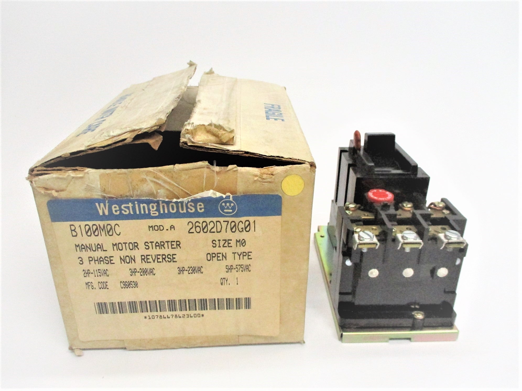 WESTINGHOUSE B100M0C NSMP