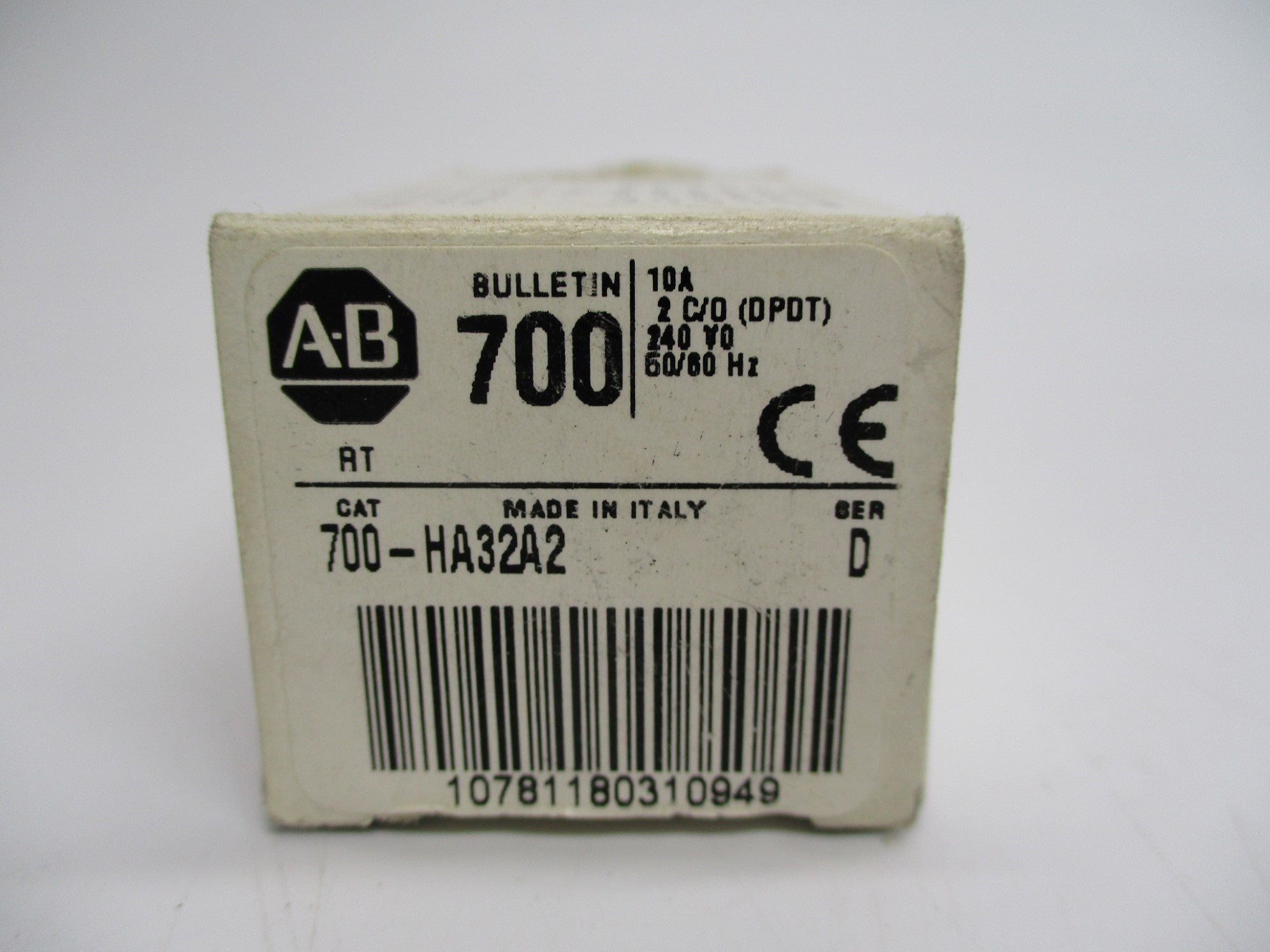 ALLEN BRADLEY 700-HA32A2 SER. D 240V (WH) NSMP