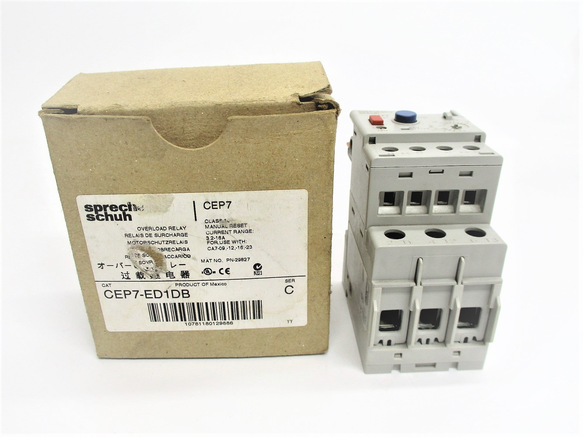 SPRECHNER SCHUH CEP7-ED1DB SER. C 3.2-16A NSMP