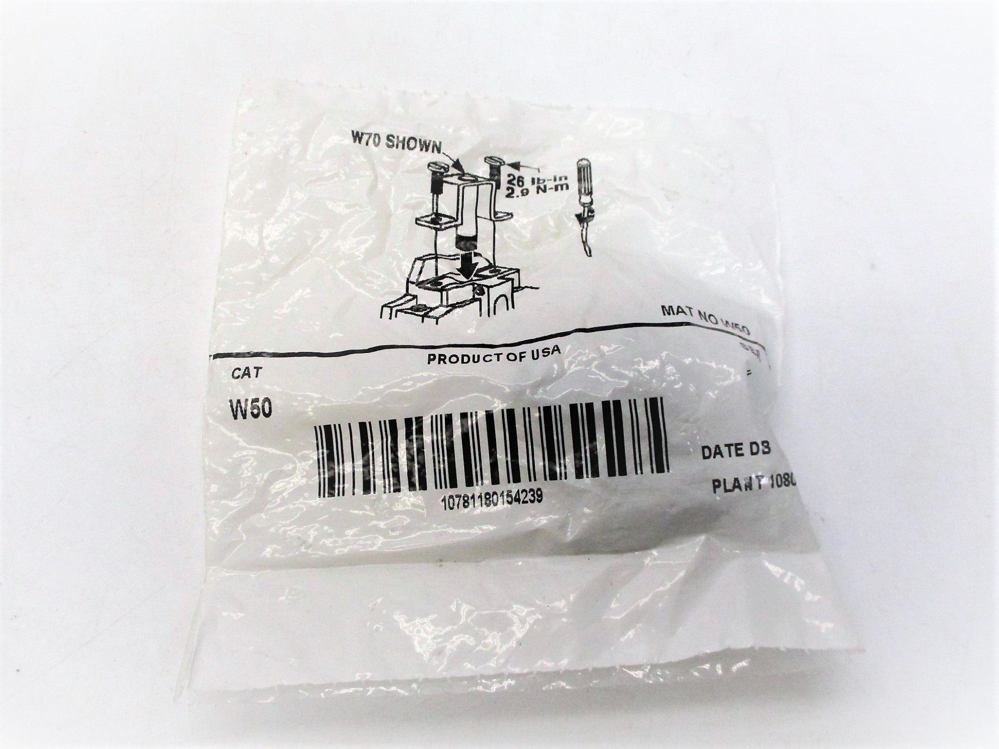ALLEN BRADLEY W50 (WH) NSMP