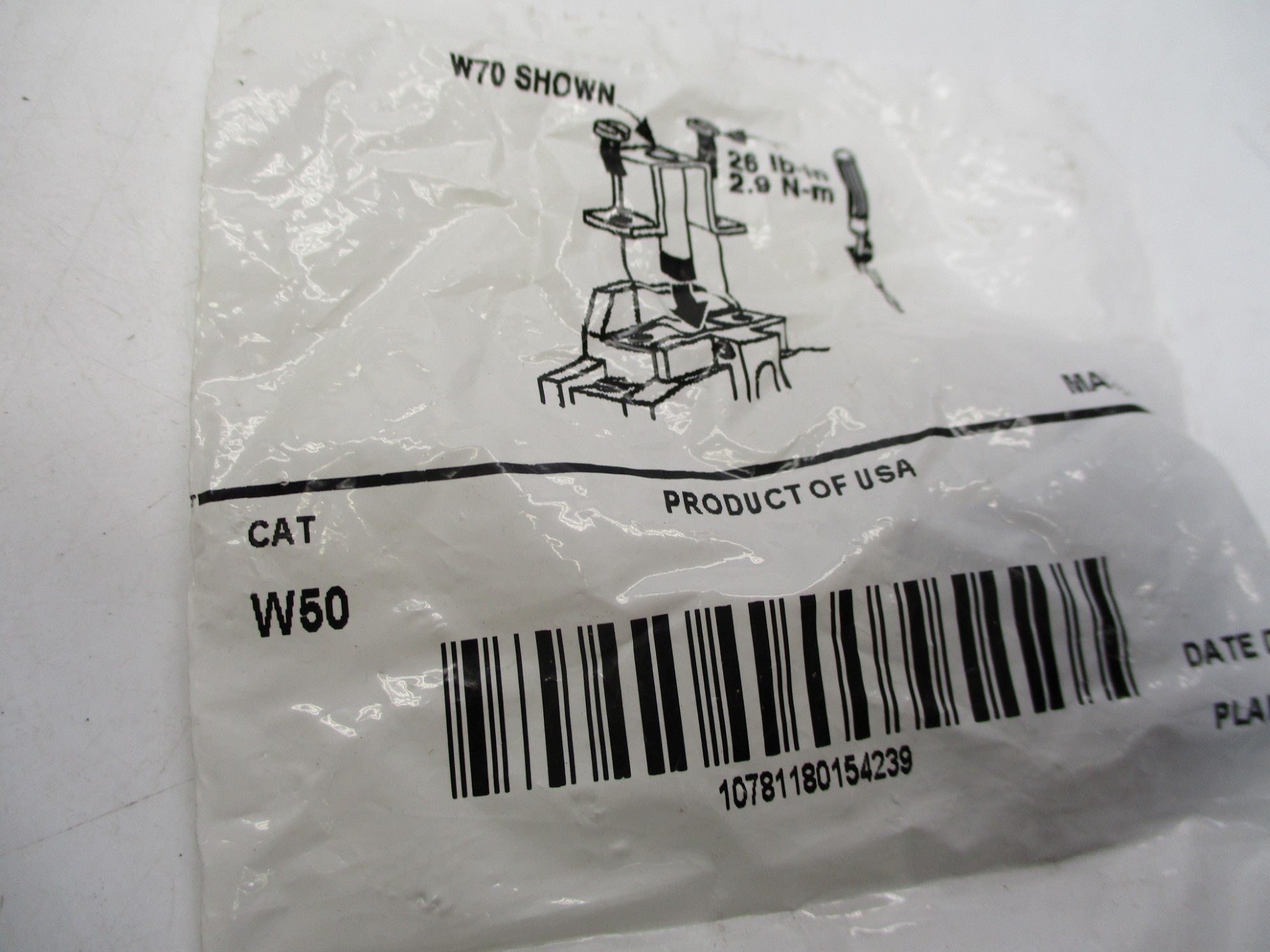 ALLEN BRADLEY W50 (WH) NSMP