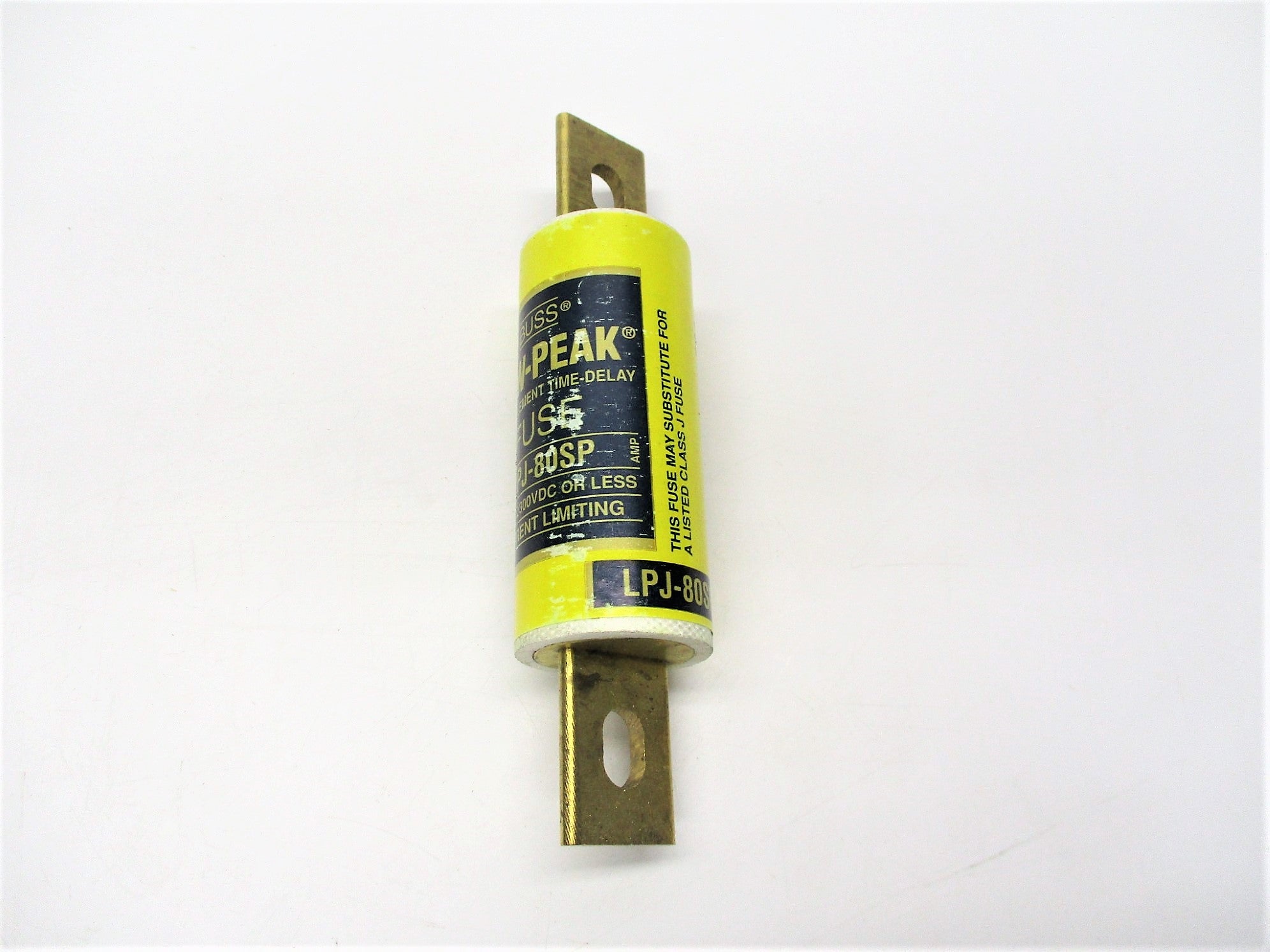 BUSSMAN LPJ-80SP 80A 600VAC/300VDC NSNP