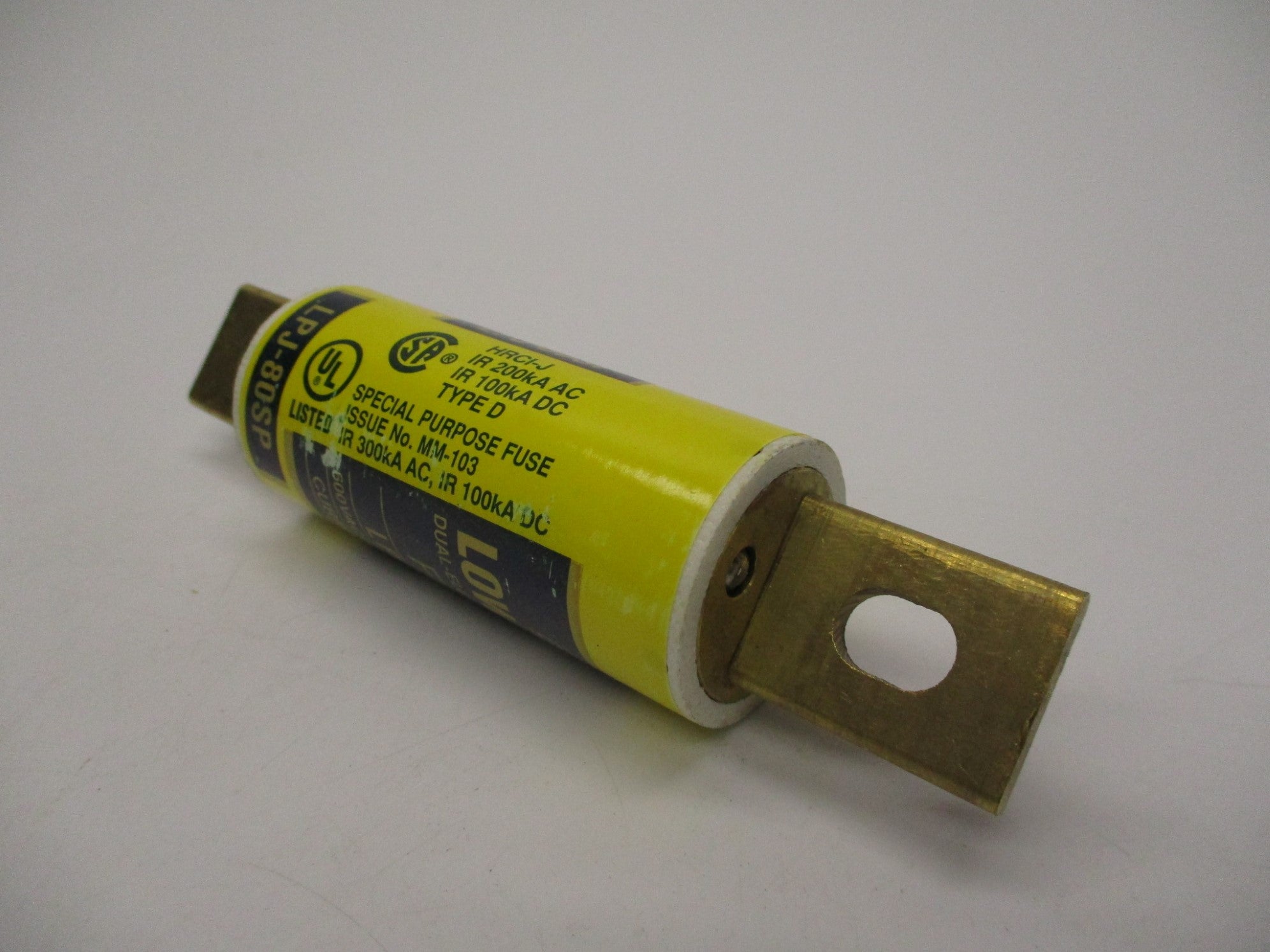 BUSSMAN LPJ-80SP 80A 600VAC/300VDC NSNP